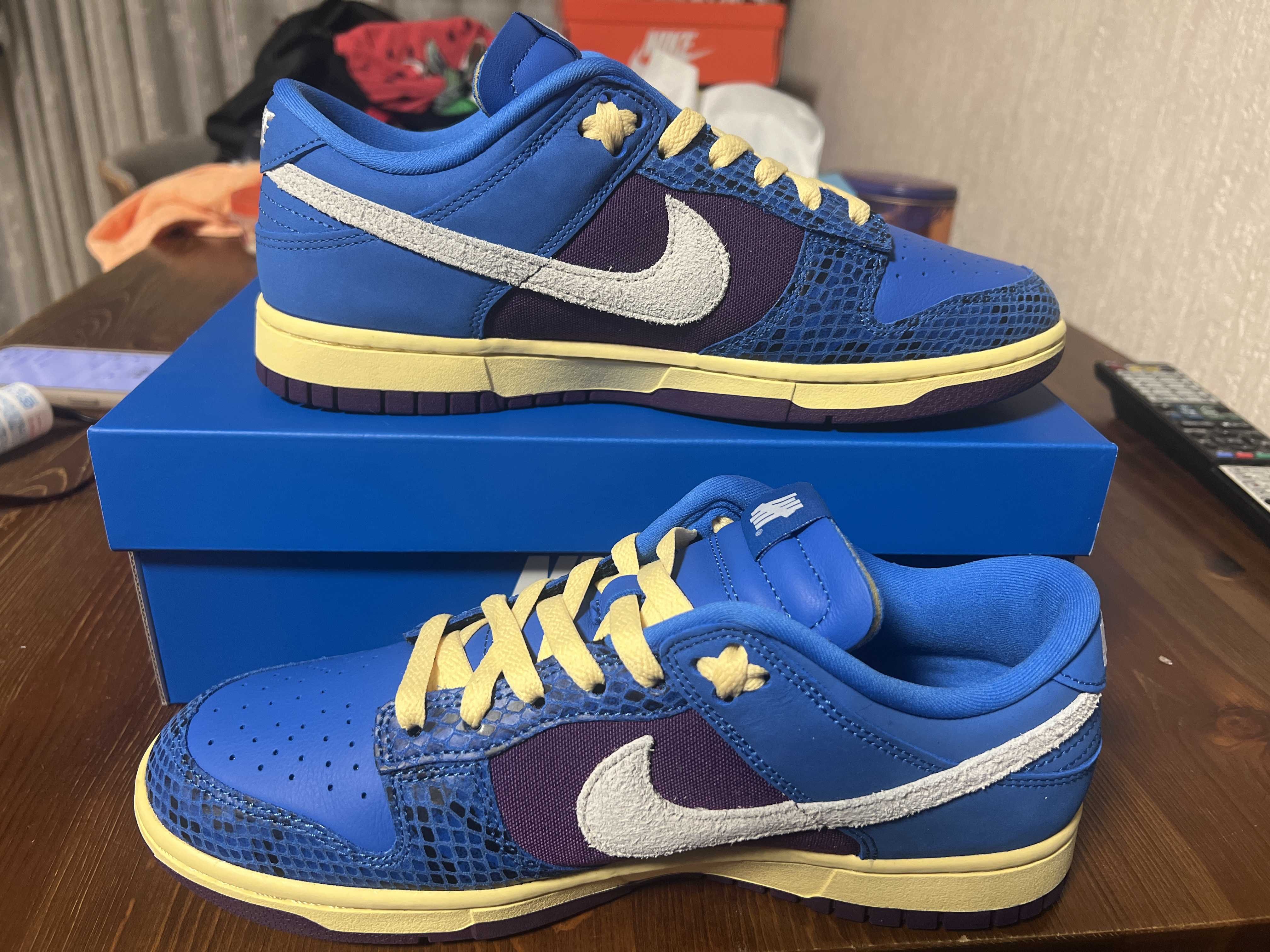 UNDEFEATED × Nike Dunk Low SP "Royal"