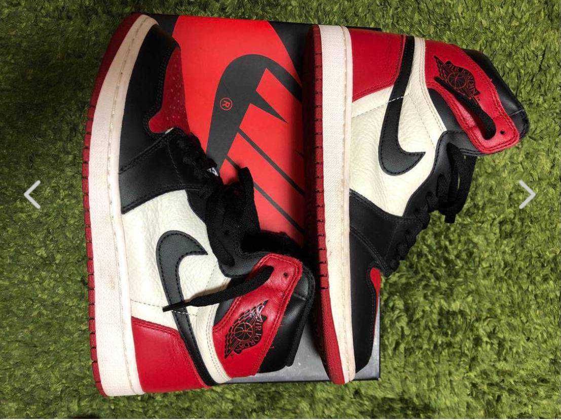 Nike Air Jordan 1 Retro High OG "Bred Toe"