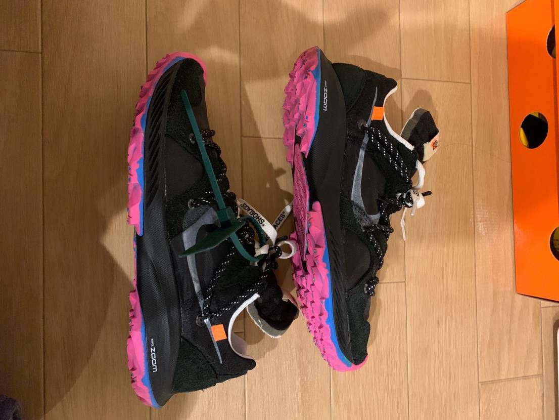 Off-White × Nike Women's Zoom Terra Kiger 5 "Black"