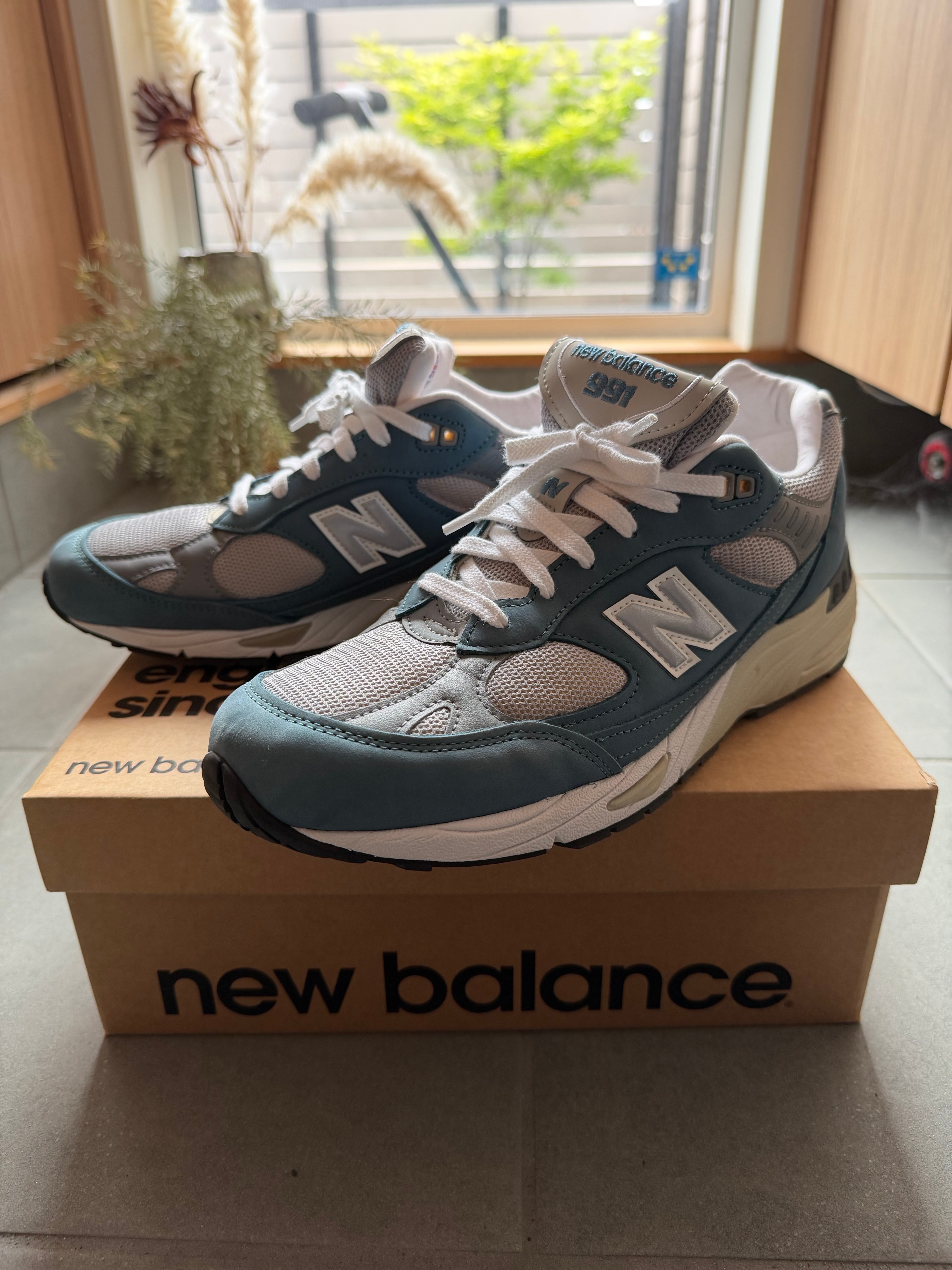 New Balance M991BSG "Slate Blue/Grey"