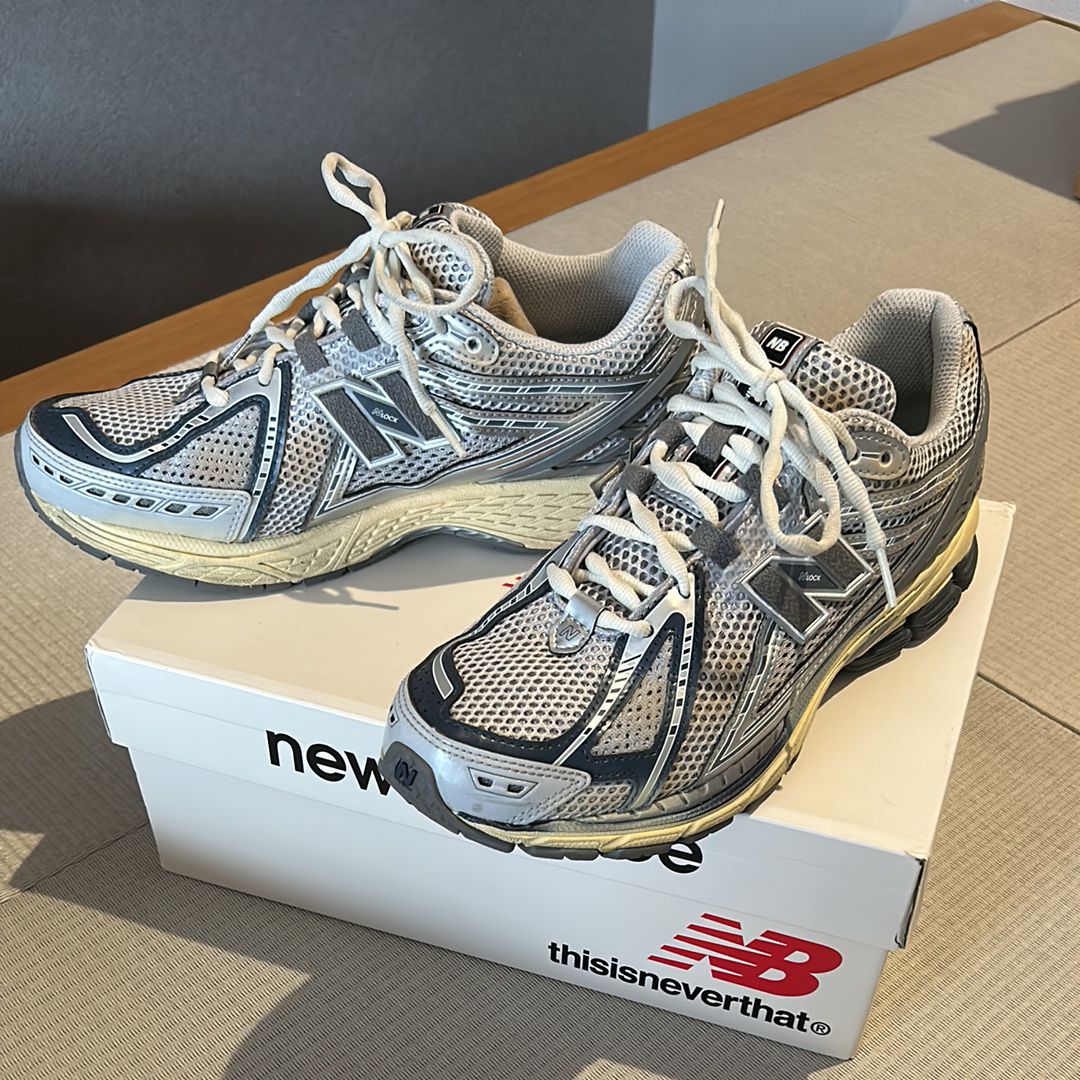 thisisneverthat × New Balance 1906R "Gray/Metallic Silver"