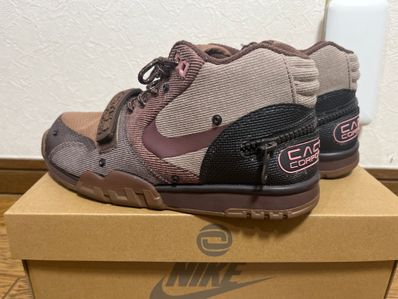 Travis Scott x Nike Air Trainer 1 SP "Archaeo Brown and Rust Pink"