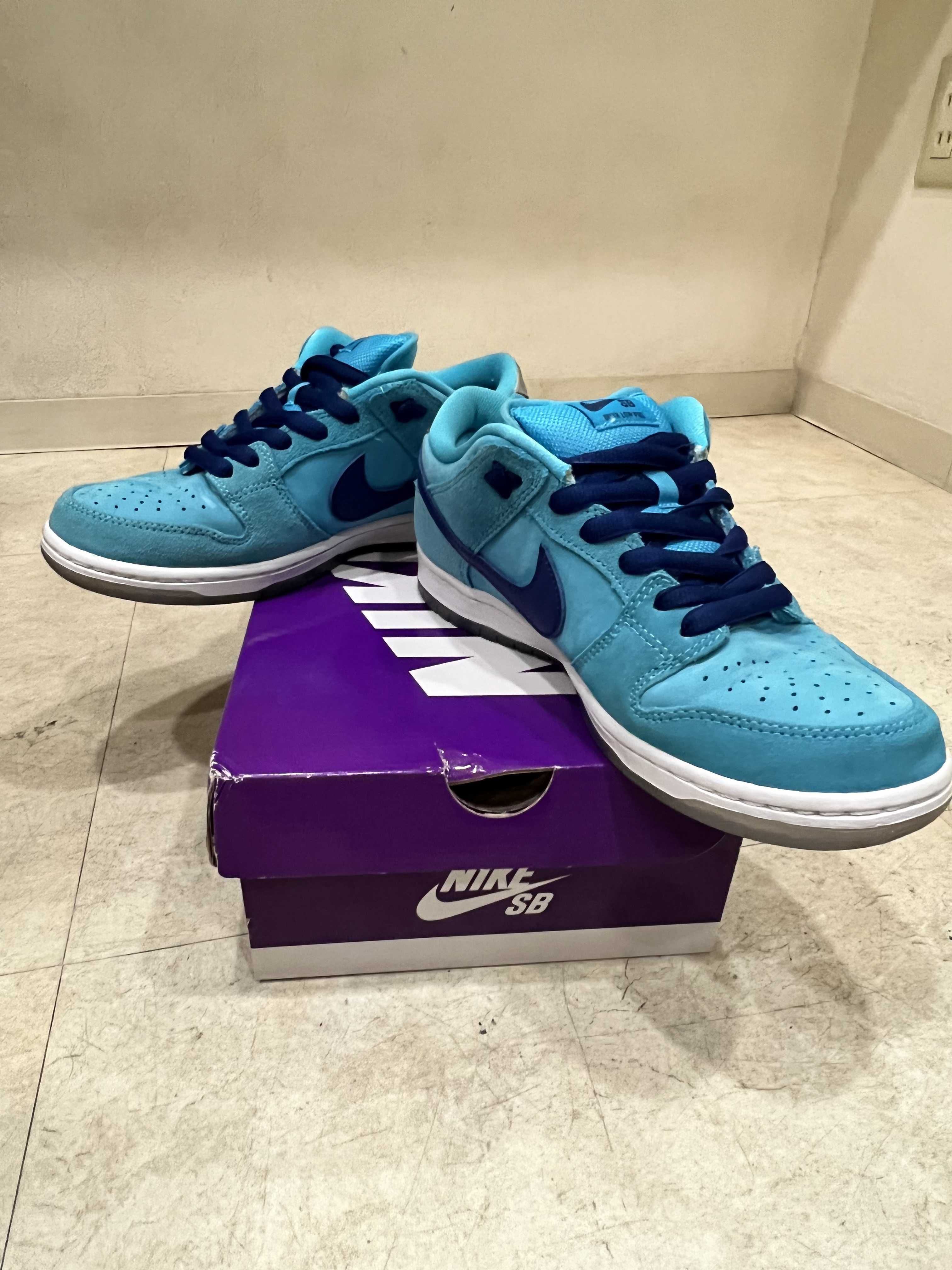 Nike SB Dunk Low Pro "Blue Fury/Deep Royal Blue"