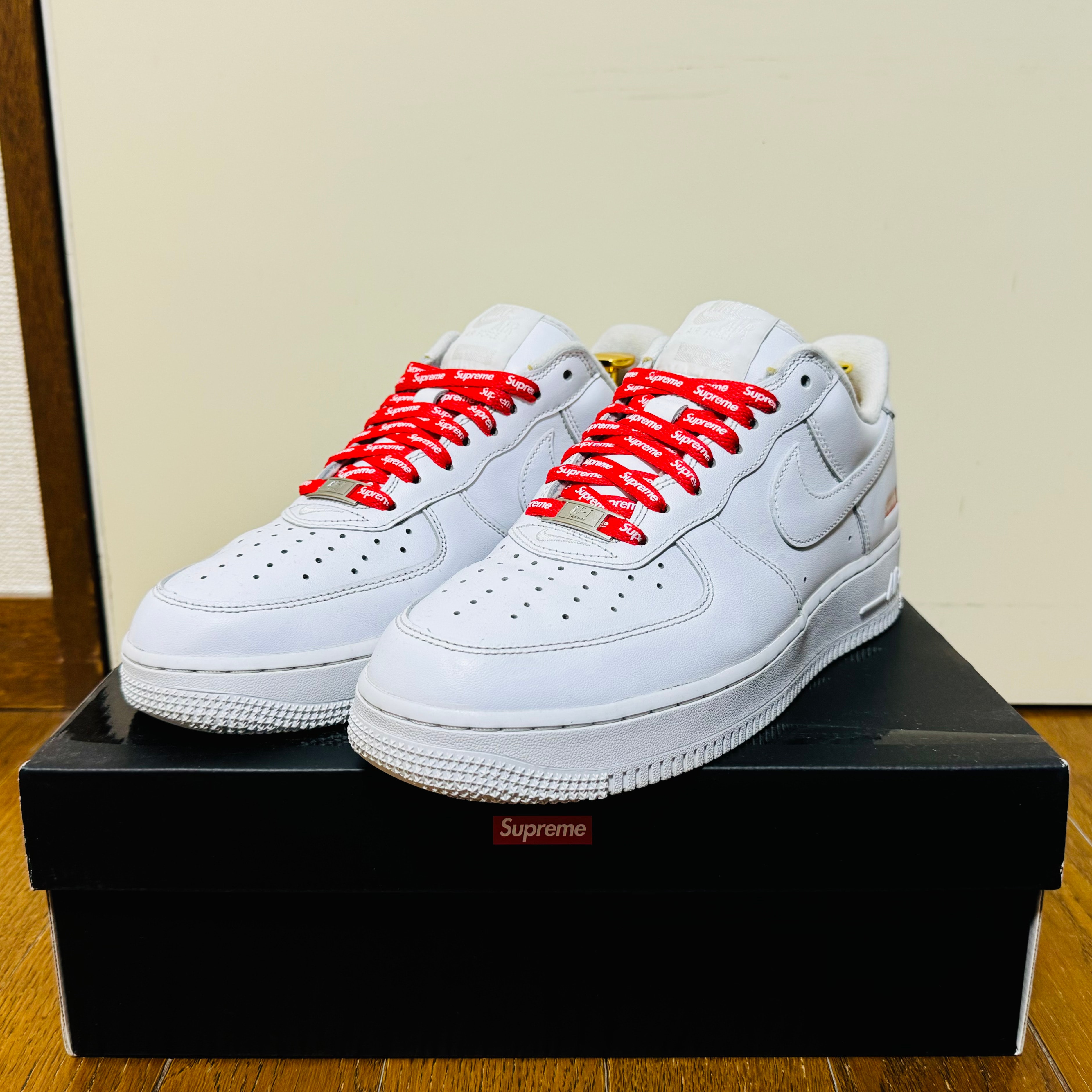 Supreme × Nike Air Force 1 Low "White"