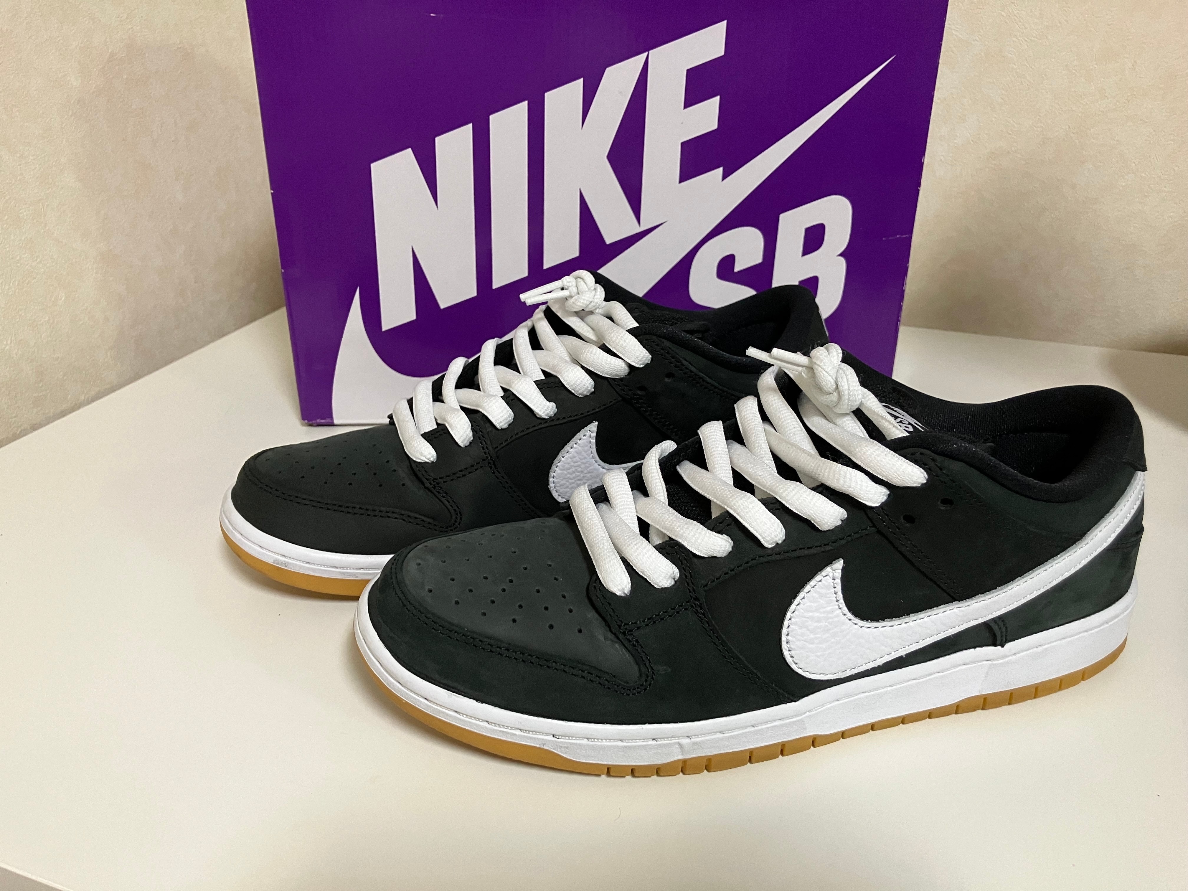 Nike SB Dunk Low Pro "Black/WhiteBlack-Gum Light Brown"