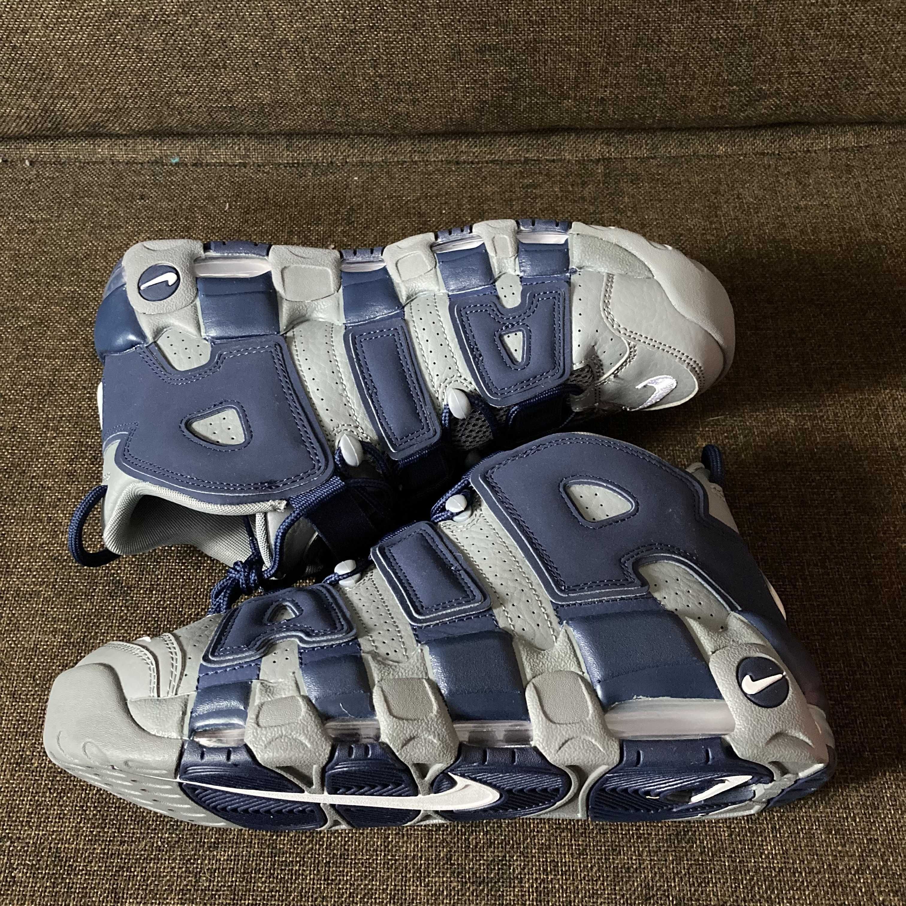 Nike Air More Uptempo '96 "Cool Grey/White/Midnight Navy"