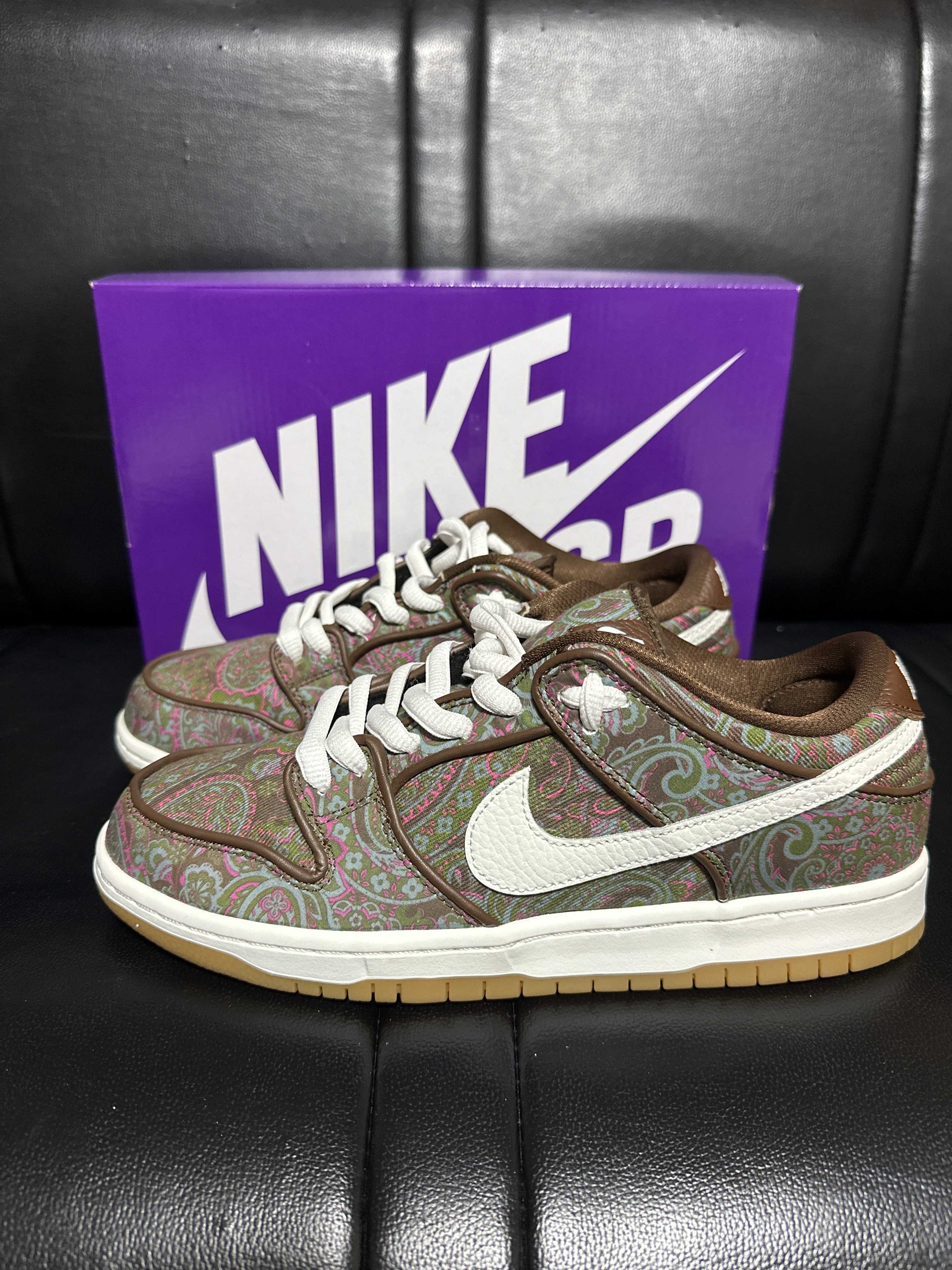 Nike SB Dunk Low PRM "Brown Paisley"