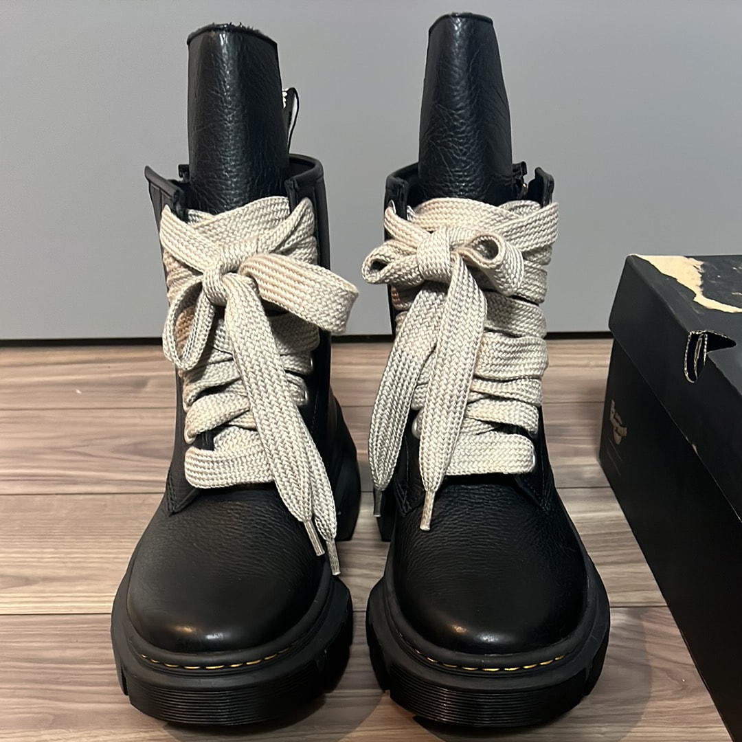 Rick Owens × Dr.Martens 1460 DMXL Jumbo Lace Boot "Black"