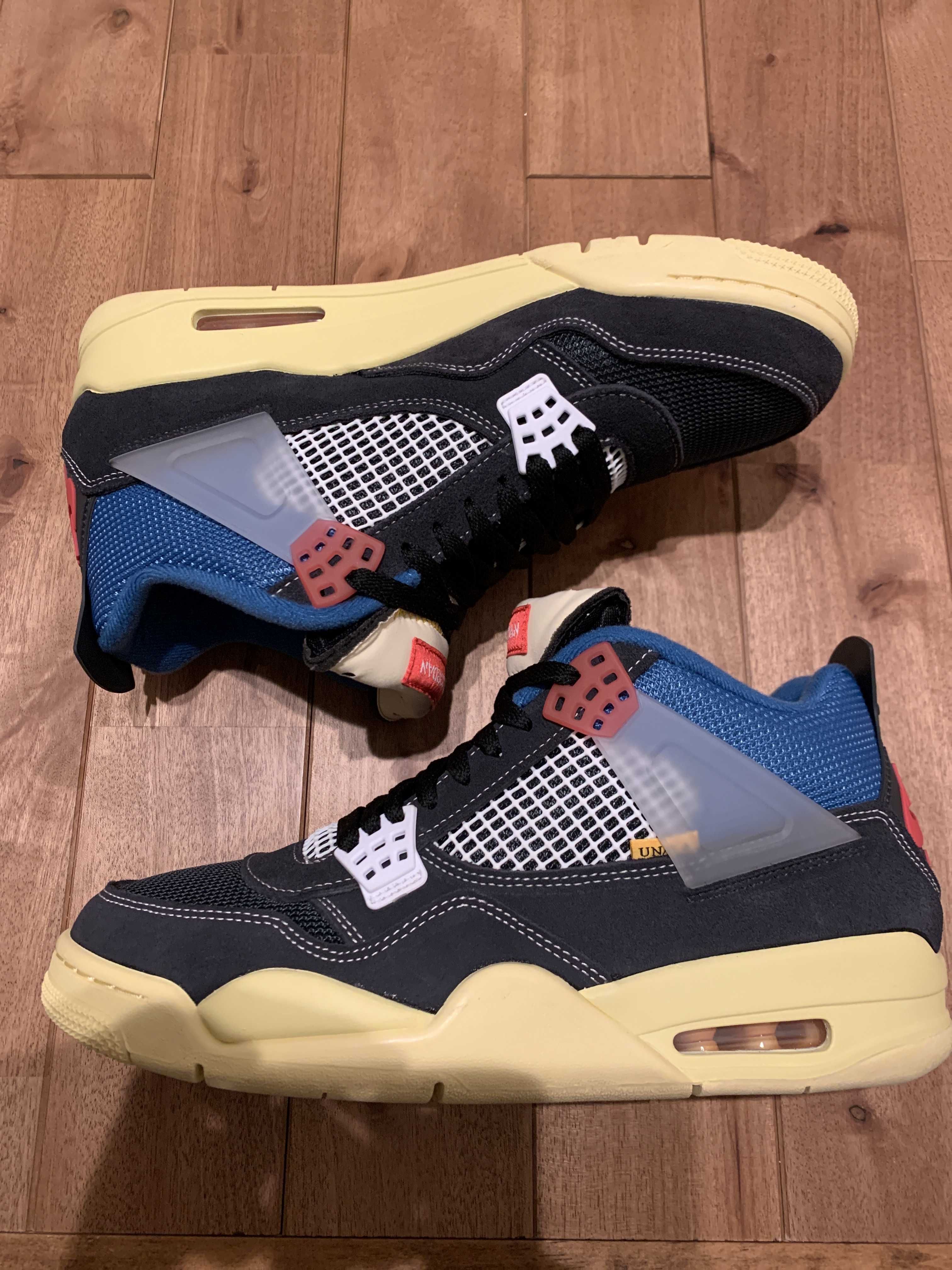 UNION × Nike Air Jordan 4 "Off Noir"