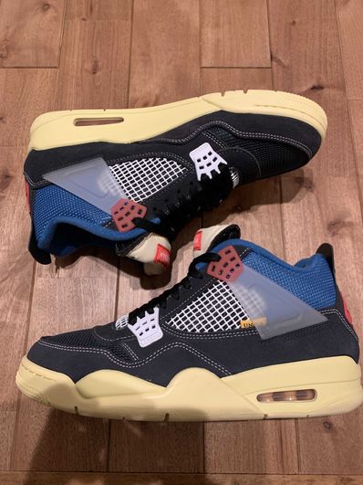 UNION × Nike Air Jordan 4 "Off Noir"