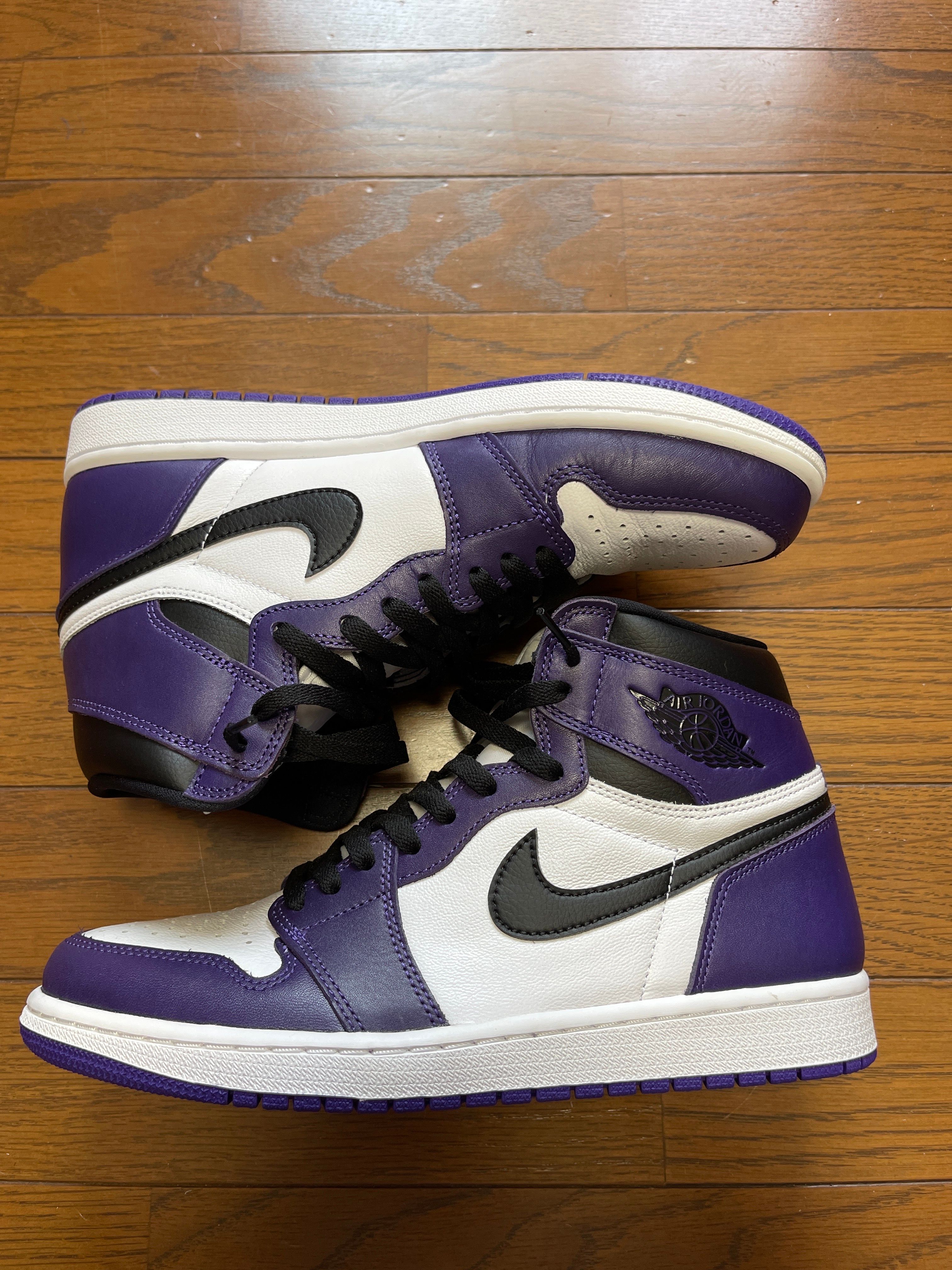 Nike Air Jordan 1 Retro High OG "Court Purple White/Black" (2020)   