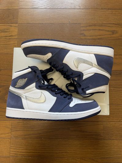 Nike Air Jordan 1 High OG CO.JP "White/Midnight Navy" (2020)(ブリーフケースなし)