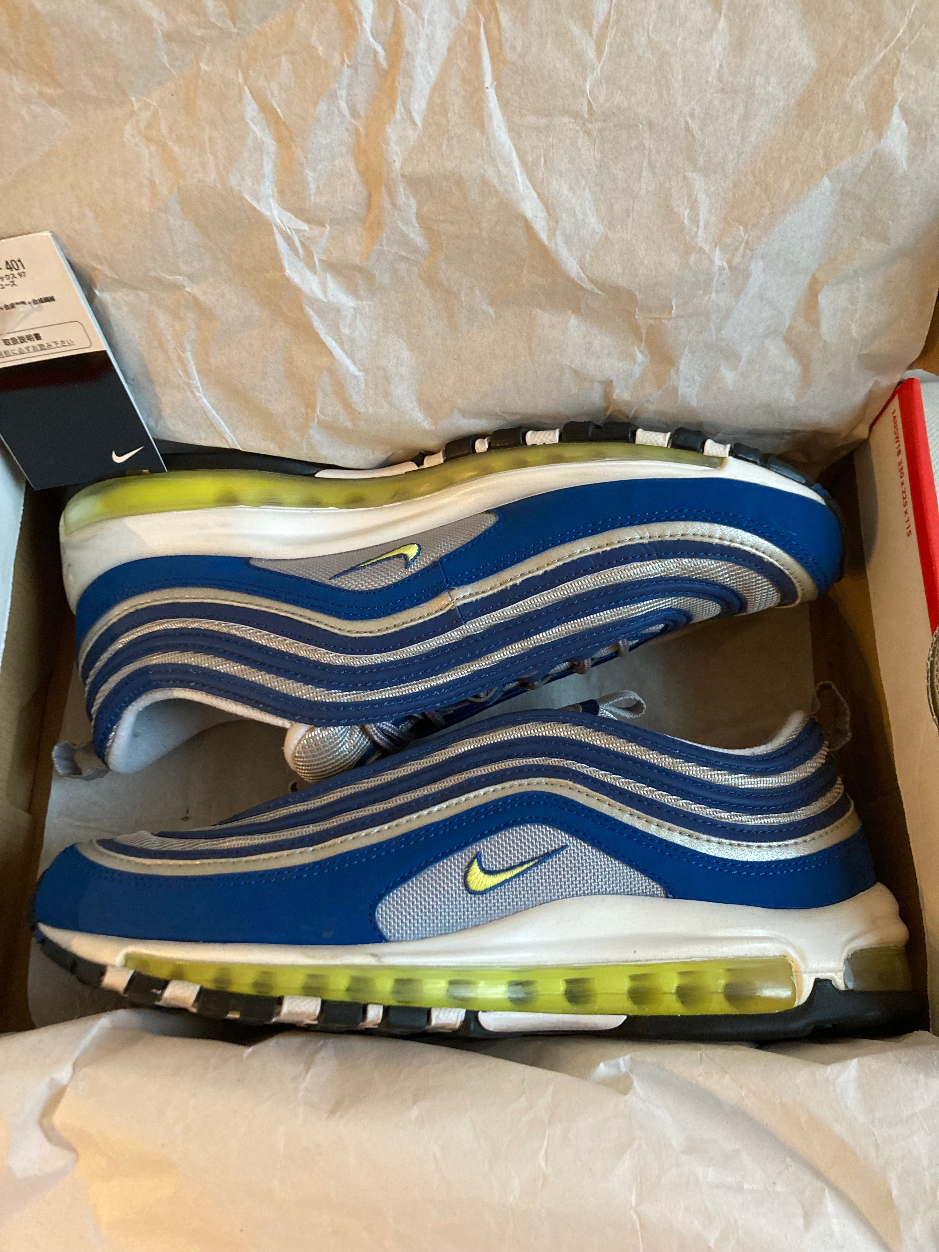 NIKE AIR MAX 97 "ATLANTIC BLUE/VOLTAGE YELLOW"