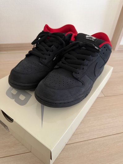 Supreme × Nike SB Dunk Low "Black" (25FW Week2)
