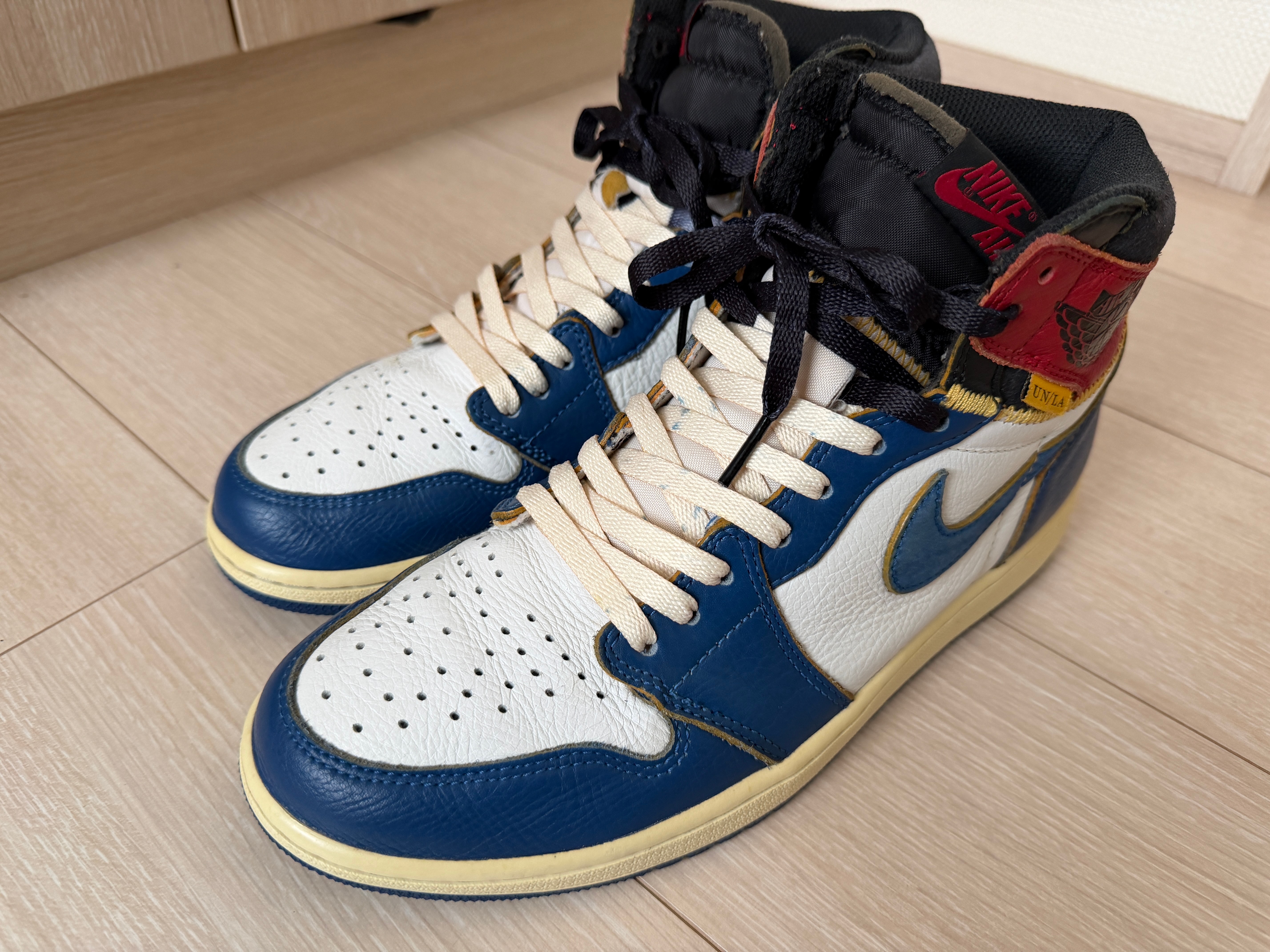 UNION × Nike Air Jordan 1 Retro High OG NRG "Storm Blue/Varsity Red"