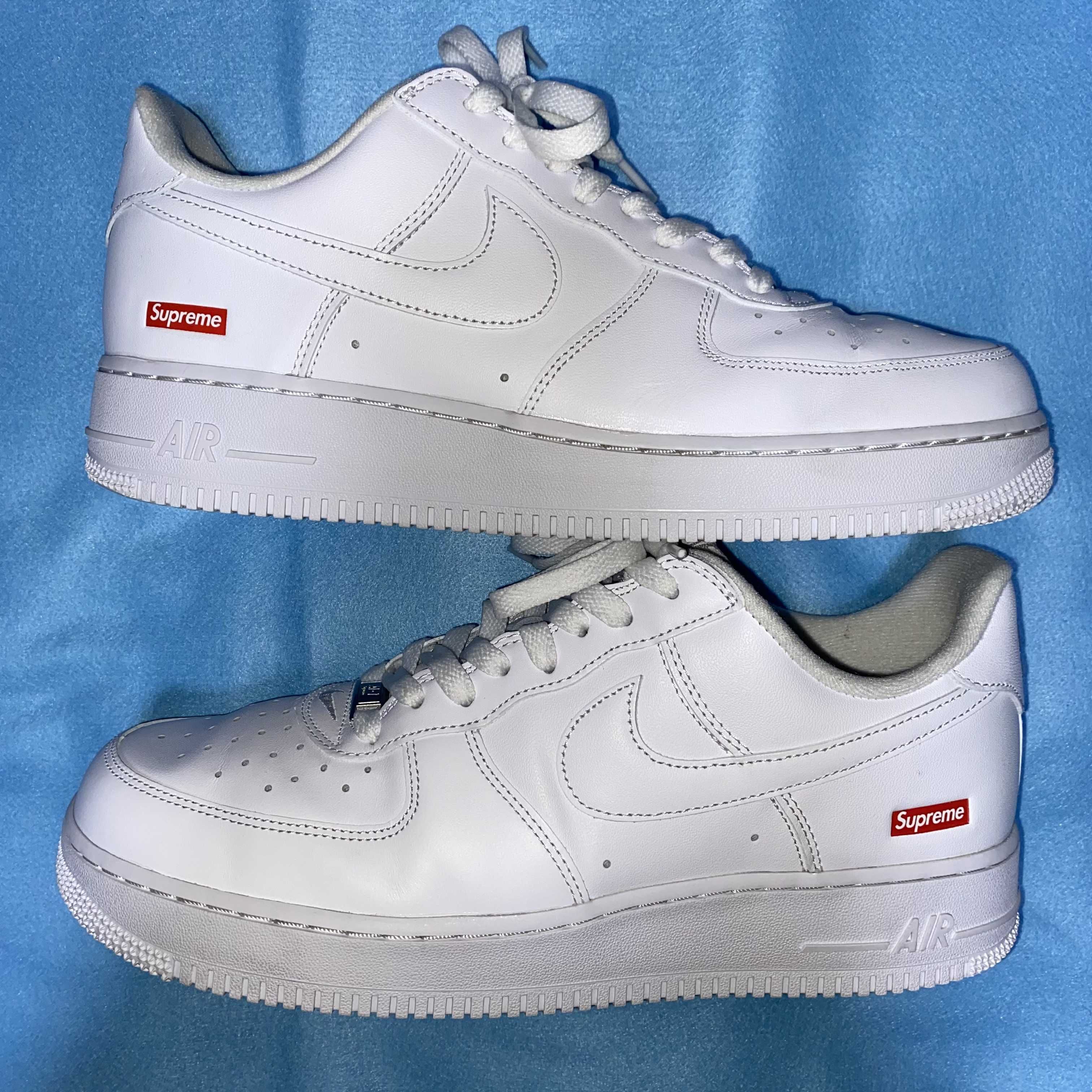 Supreme × Nike Air Force 1 Low "White"