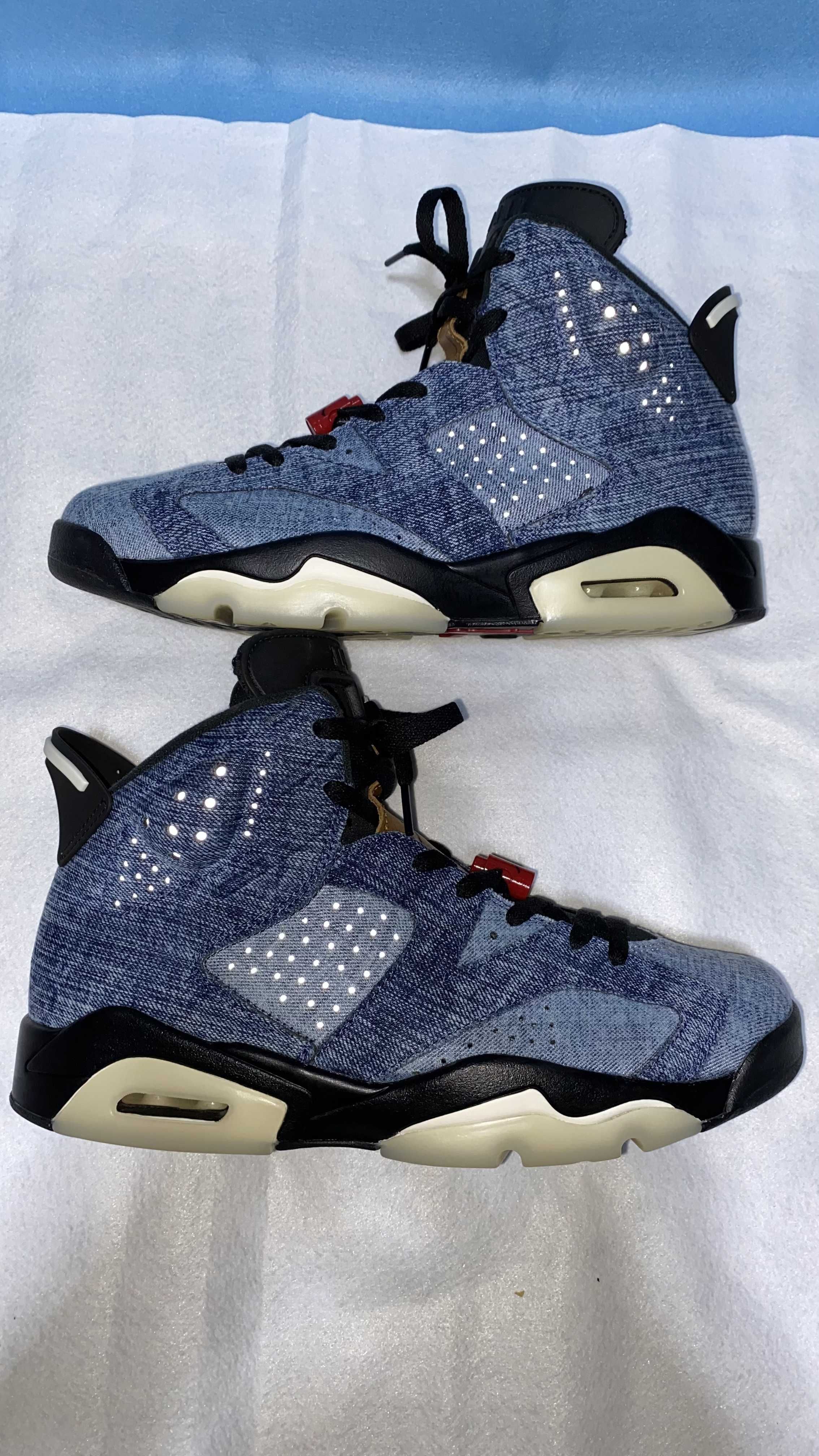 NIKE AIR JORDAN 6 "WASHED DENIM"