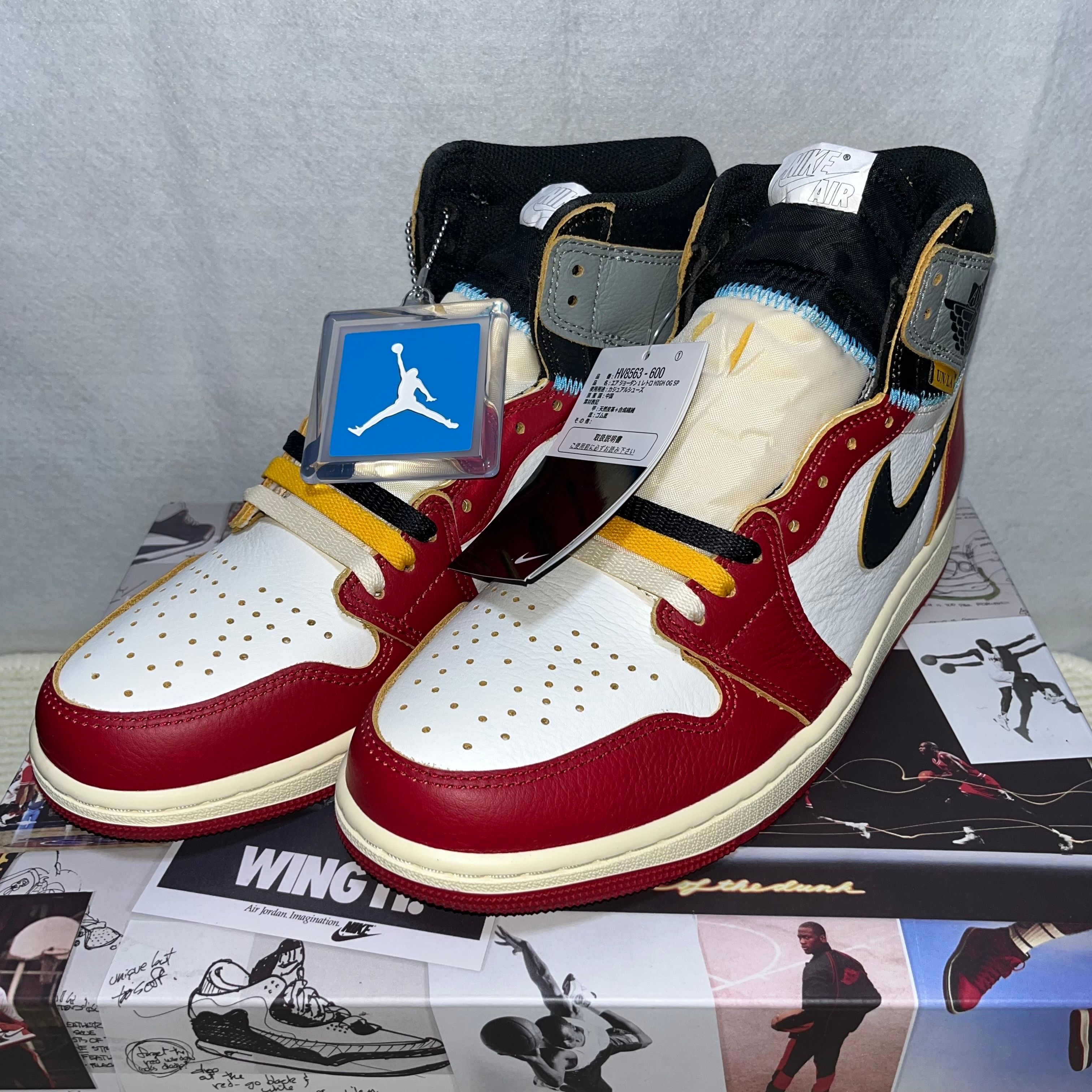 UNION × Nike Air Jordan 1 Retro High OG "Chicago/Shadow"