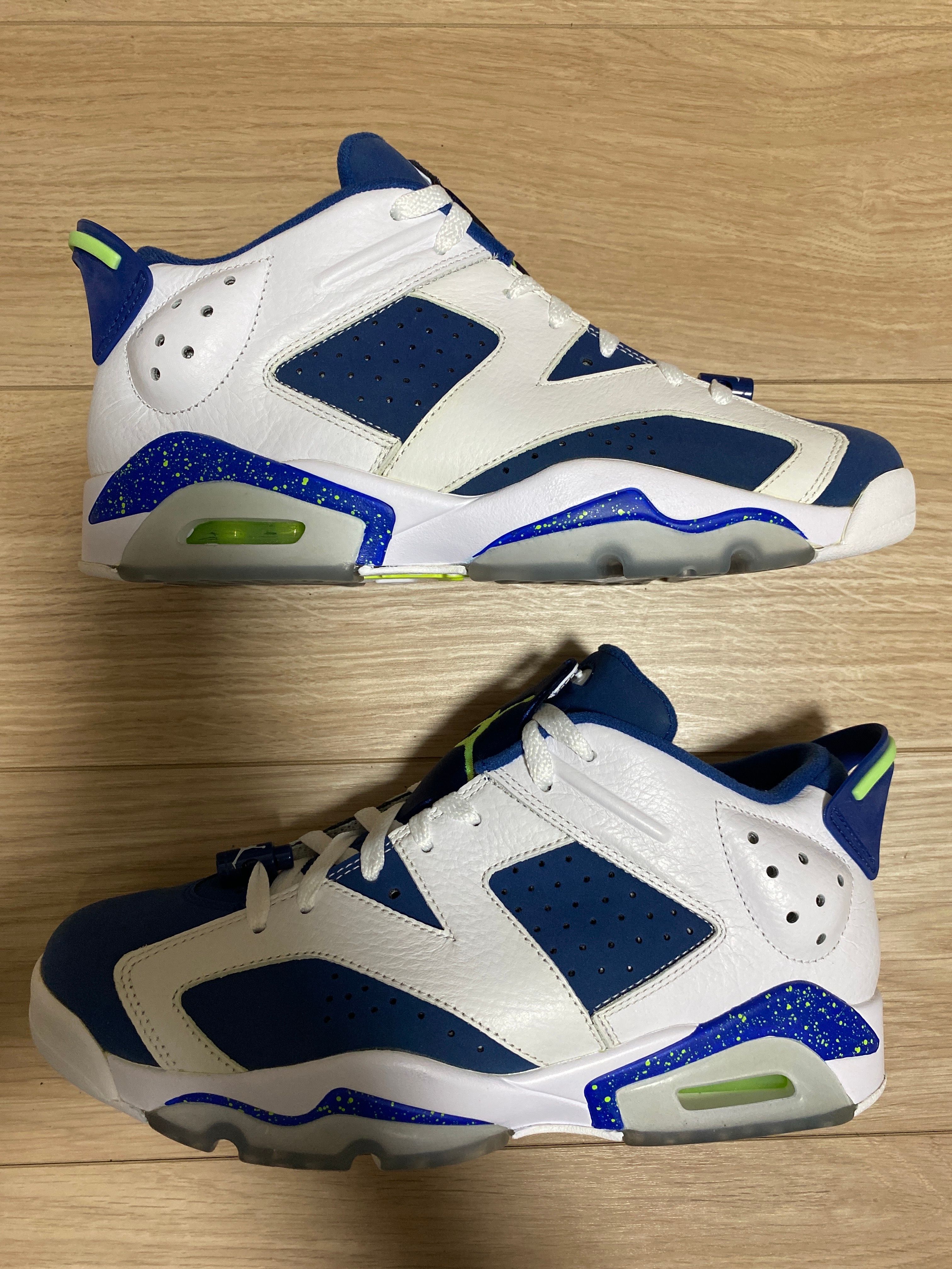 NIKE AIR JORDAN 6 RETRO LOW "GHOST GREEN"