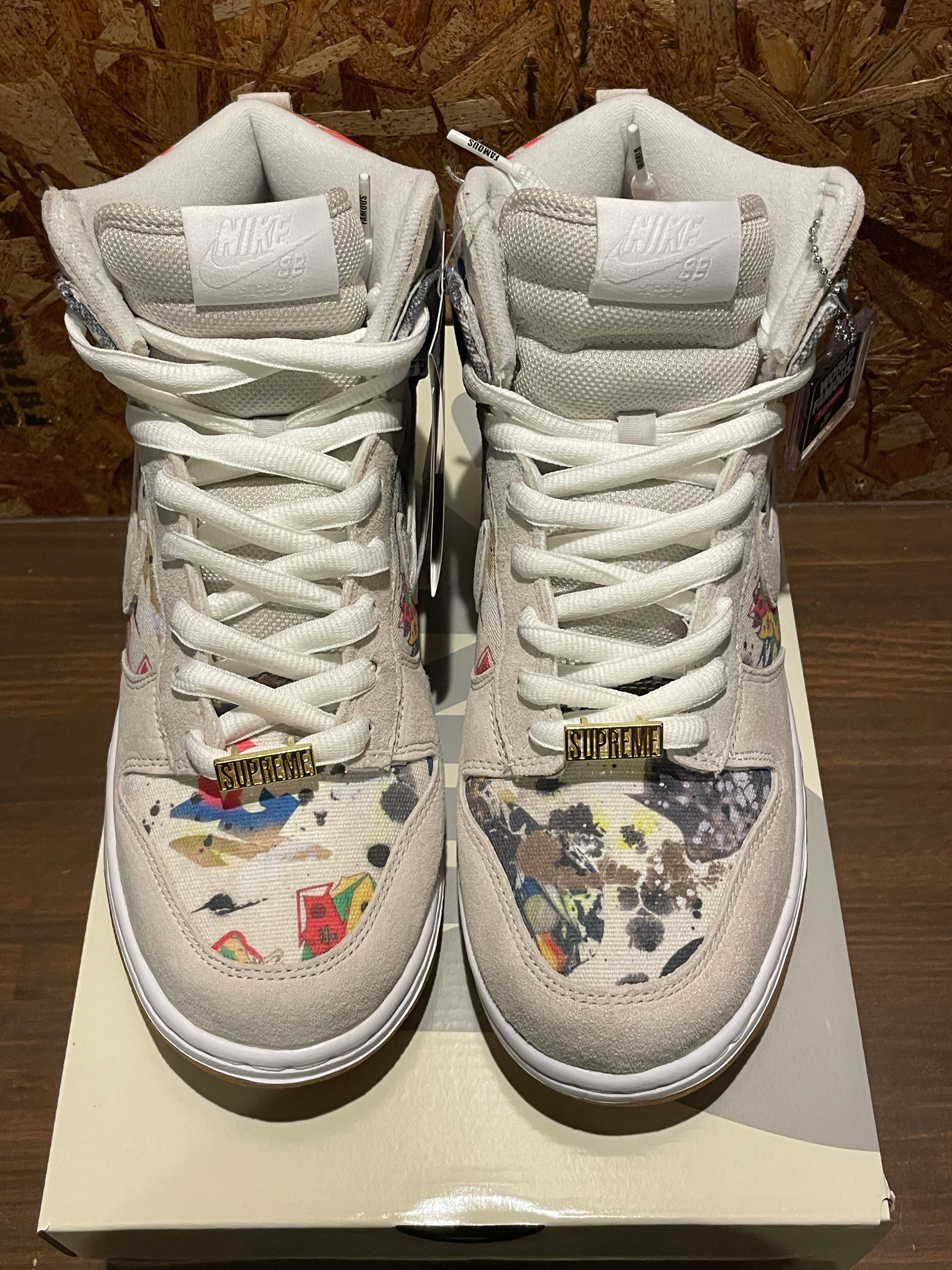 Supreme × Nike SB Dunk High "Rammellzee"