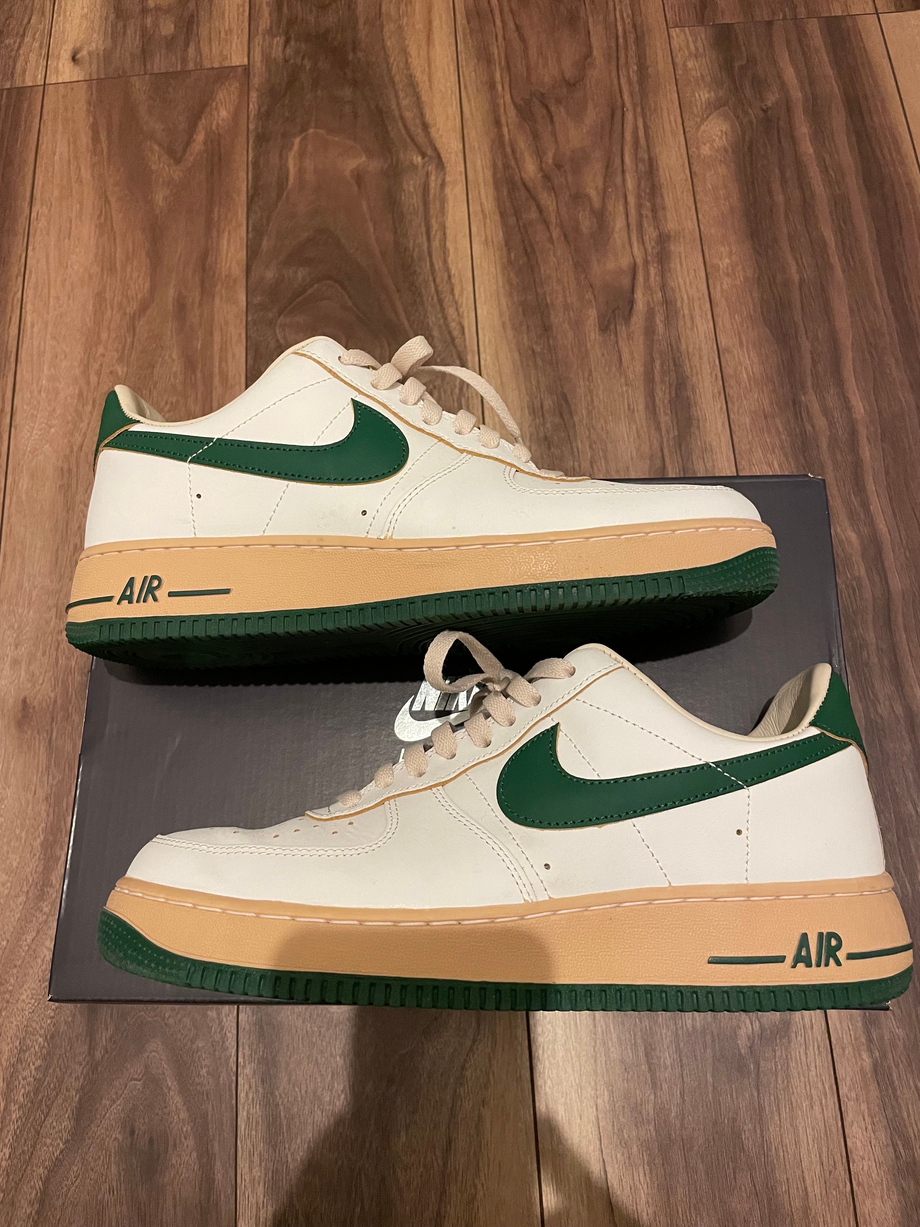 Nike Women's Air Force 1 Low "Green and Muslin"