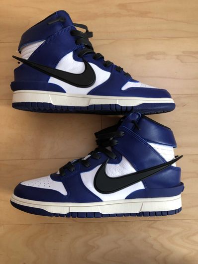 AMBUSH × NIKE DUNK HIGH "DEEP ROYAL"