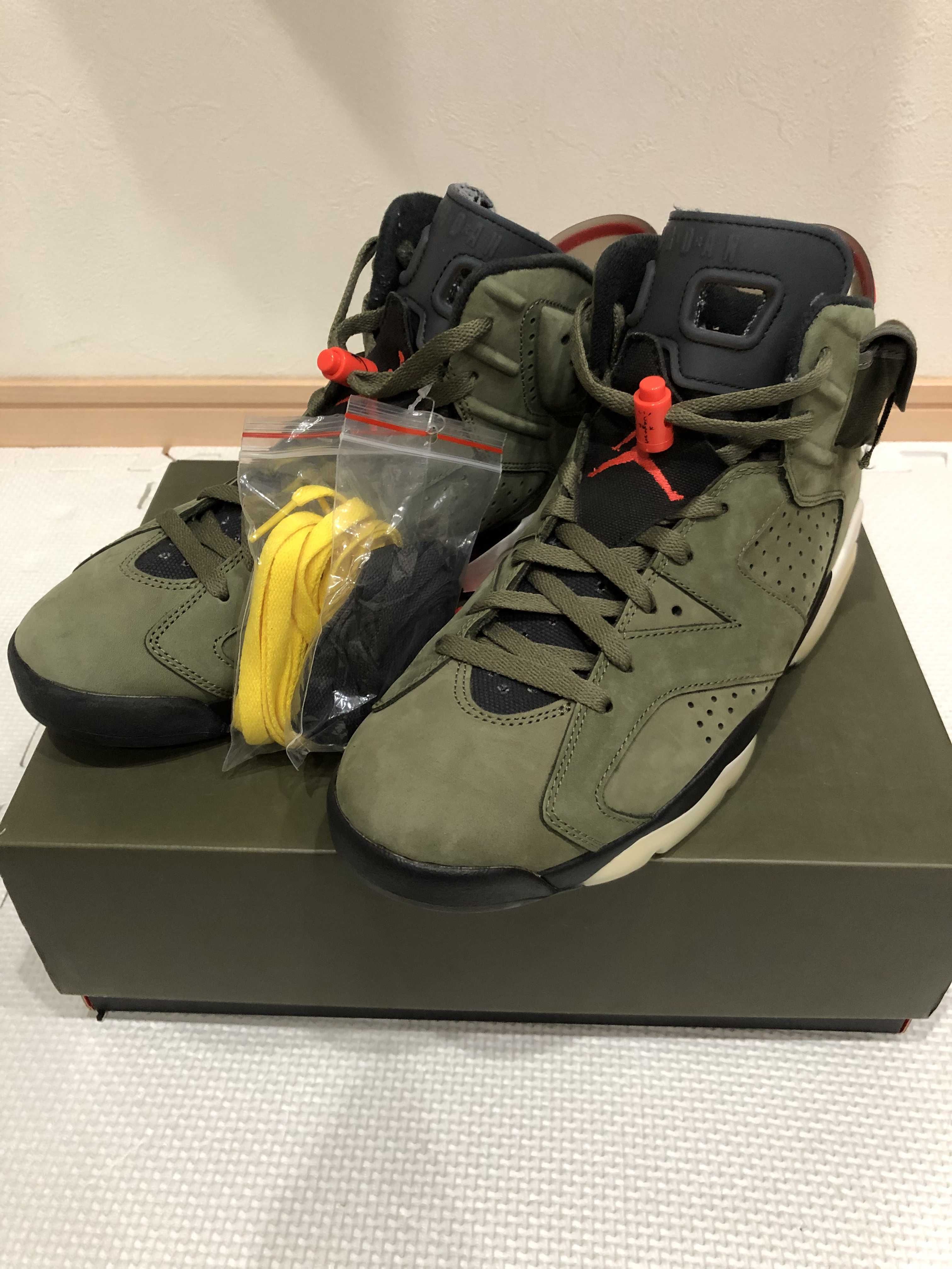 Travis Scott × Nike Air Jordan 6 Retro "Medium Olive"