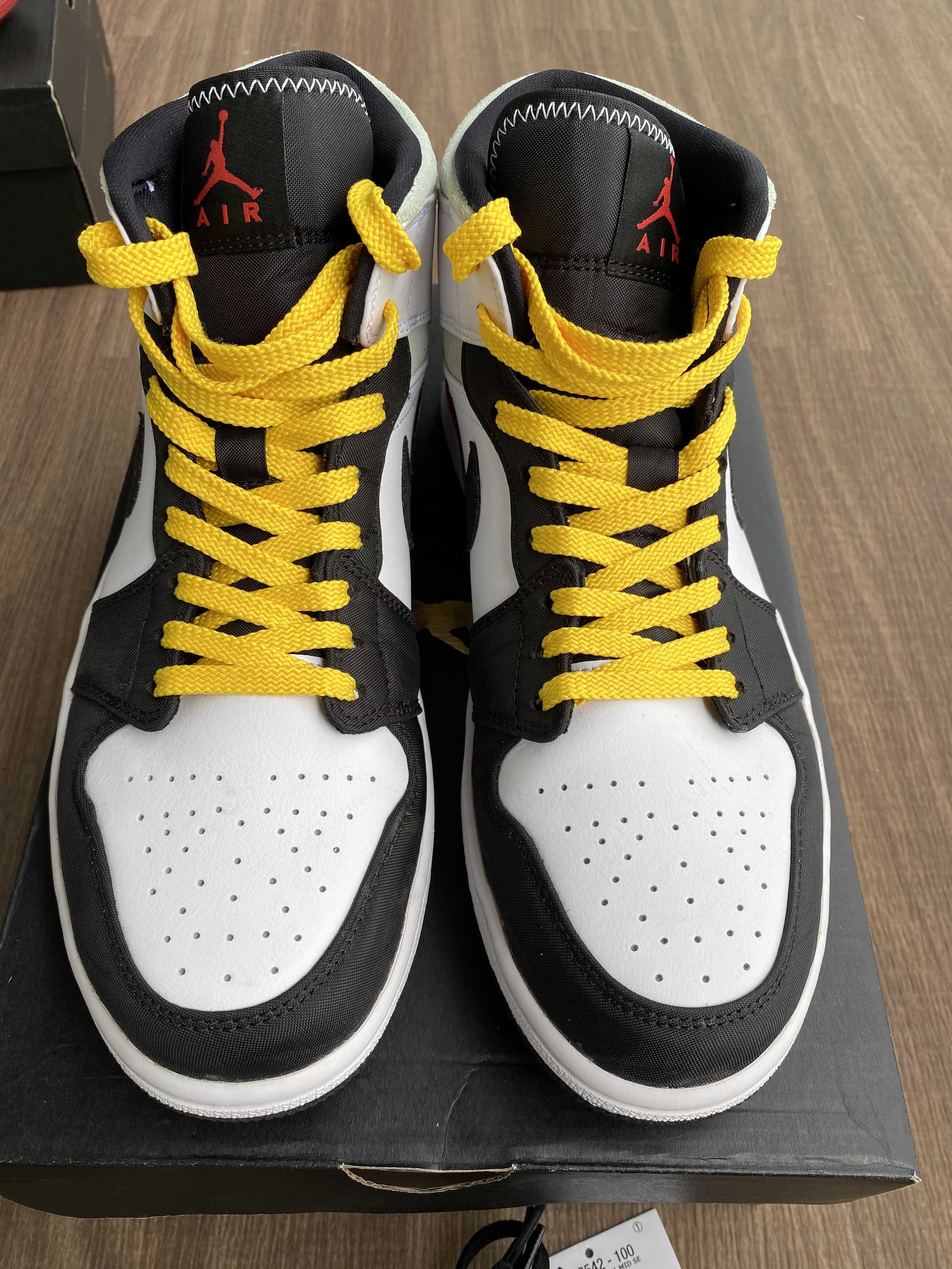 Nike Air Jordan 1 Mid SE "Black/Red/White"