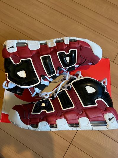 Nike Air More Uptempo ’96 "Black and Varsity Red" (2021)