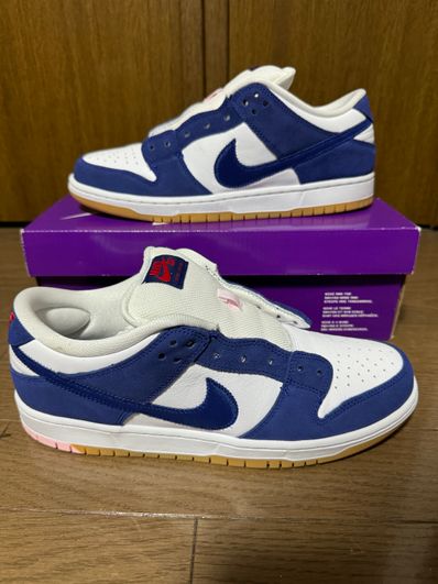 Nike SB Dunk Low "Los Angeles Dodgers/Deep Royal Blue"