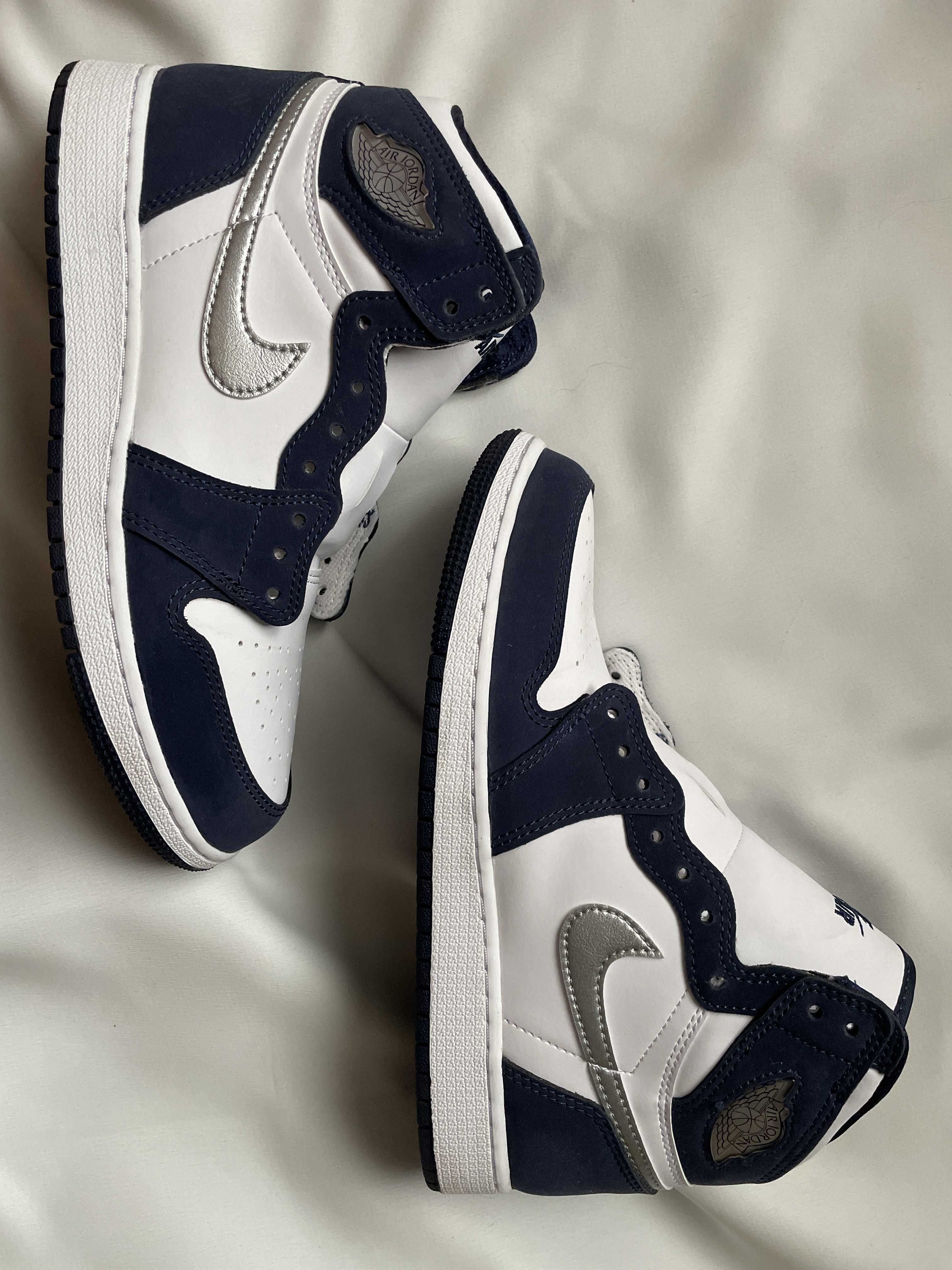 Nike GS Air Jordan 1 High OG CO.JP "Midnight Navy" (2020)(ブリーフケースなし)