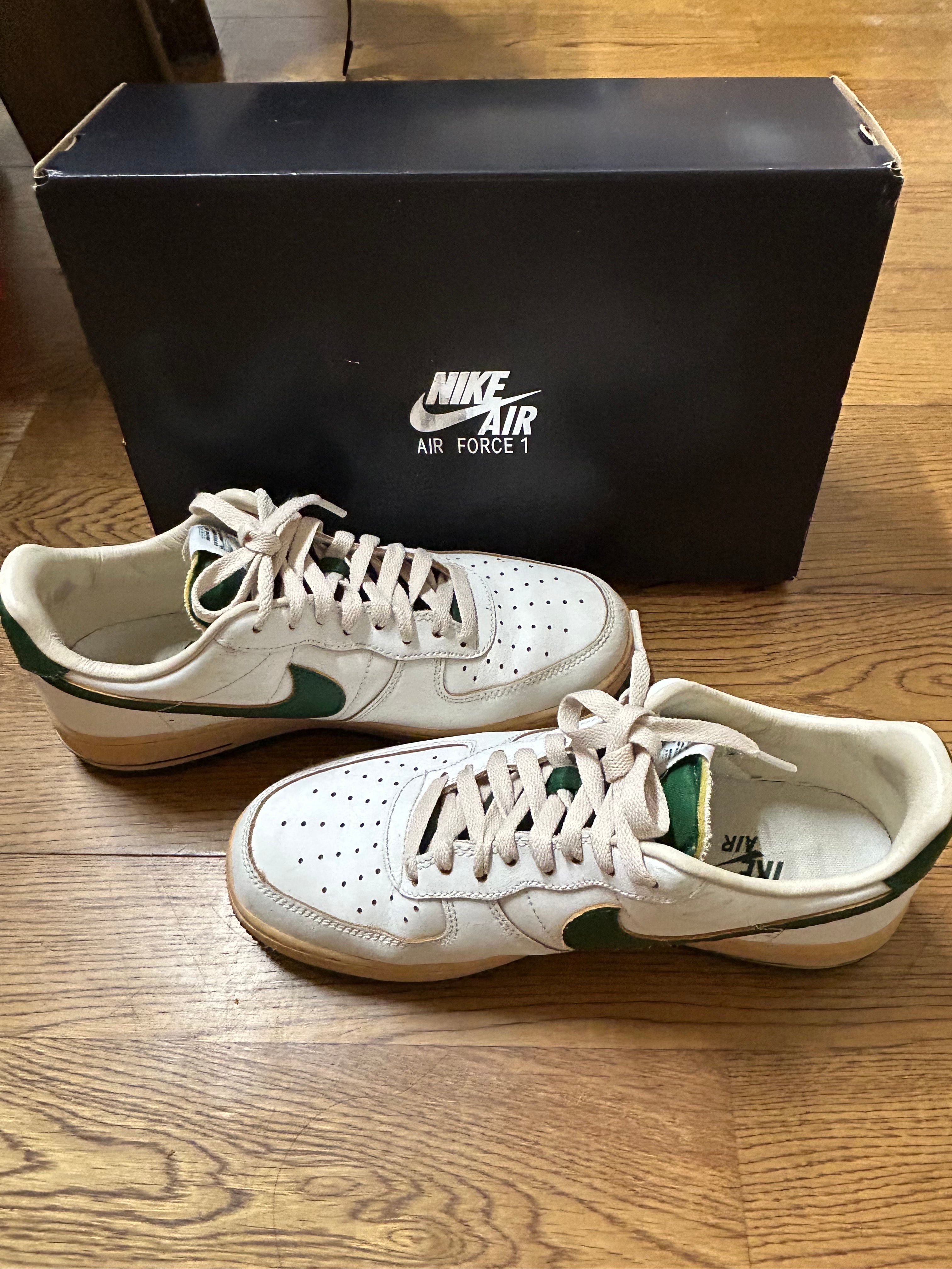 Nike Women's Air Force 1 Low "Green and Muslin"