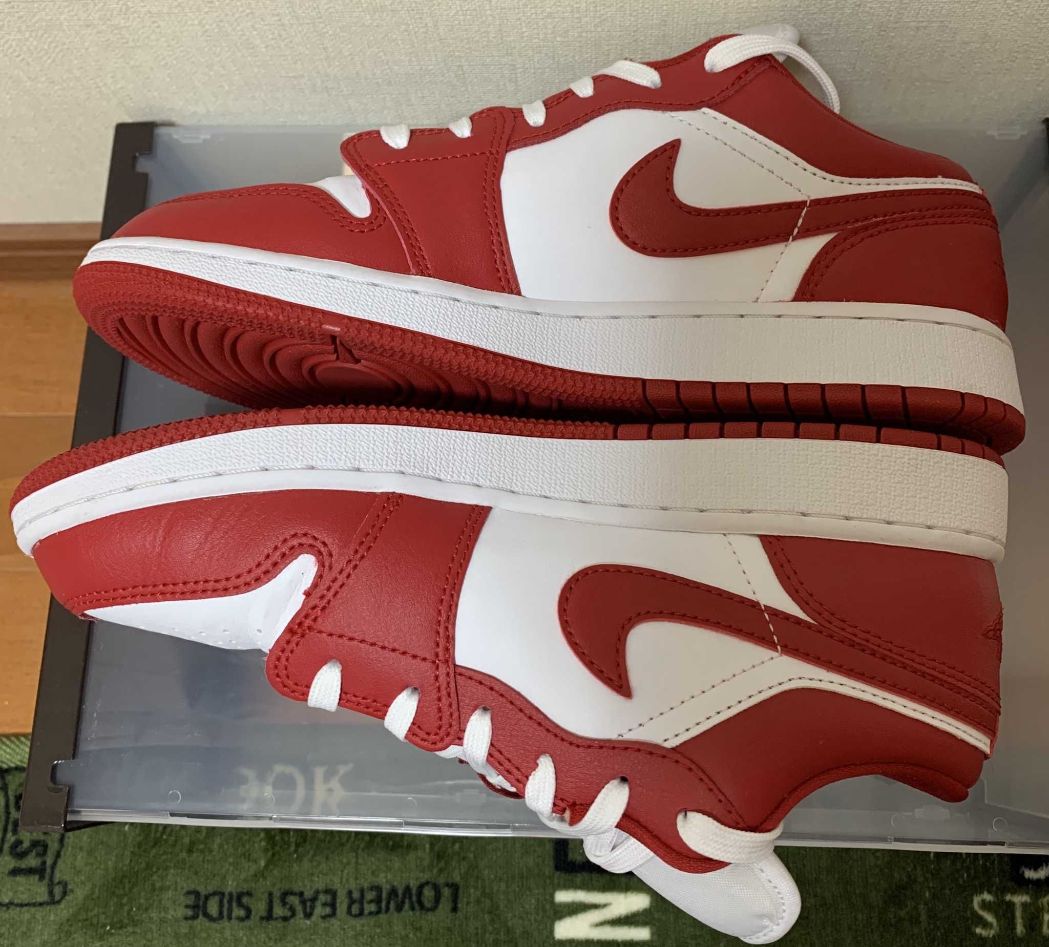 Nike GS Air Jordan 1 Low "Gym Red/White"