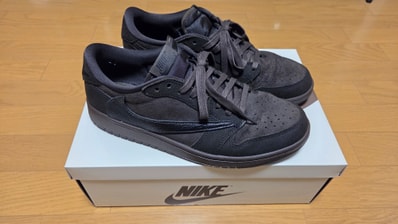 Travis Scott × Nike Air Jordan 1 Low OG SP "Velvet Brown and Dark Mocha"