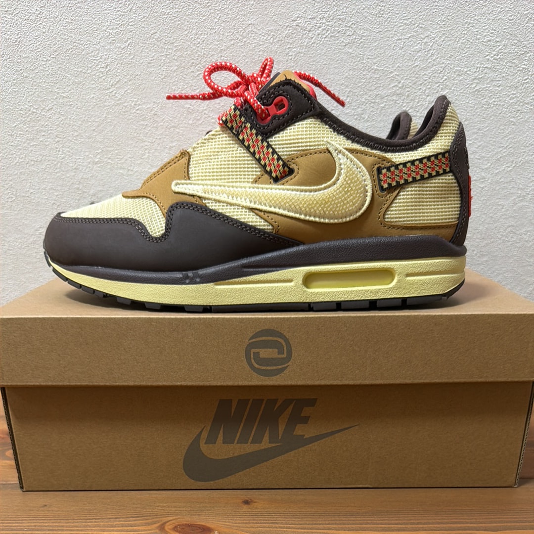 Travis Scott × Nike Air Max 1 "CACT.US Brown"