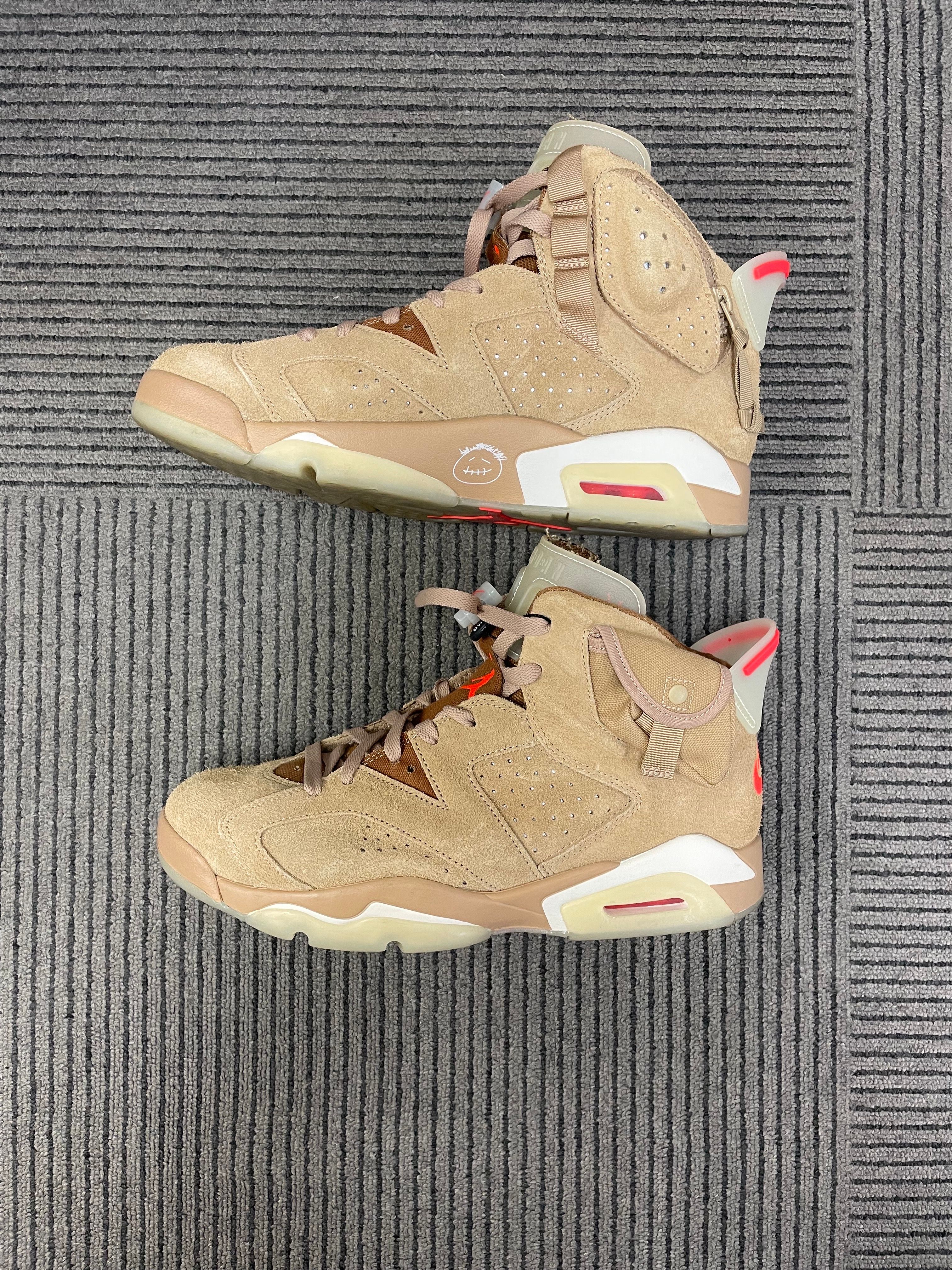 Travis Scott × Nike Air Jordan 6 "British Khaki"