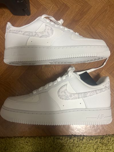 Nike Women's Air Force 1 Low '07 Essential "White Paisley"