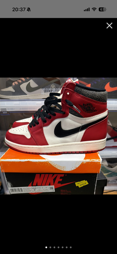 Nike Air Jordan 1 High OG "Lost & Found/Chicago"