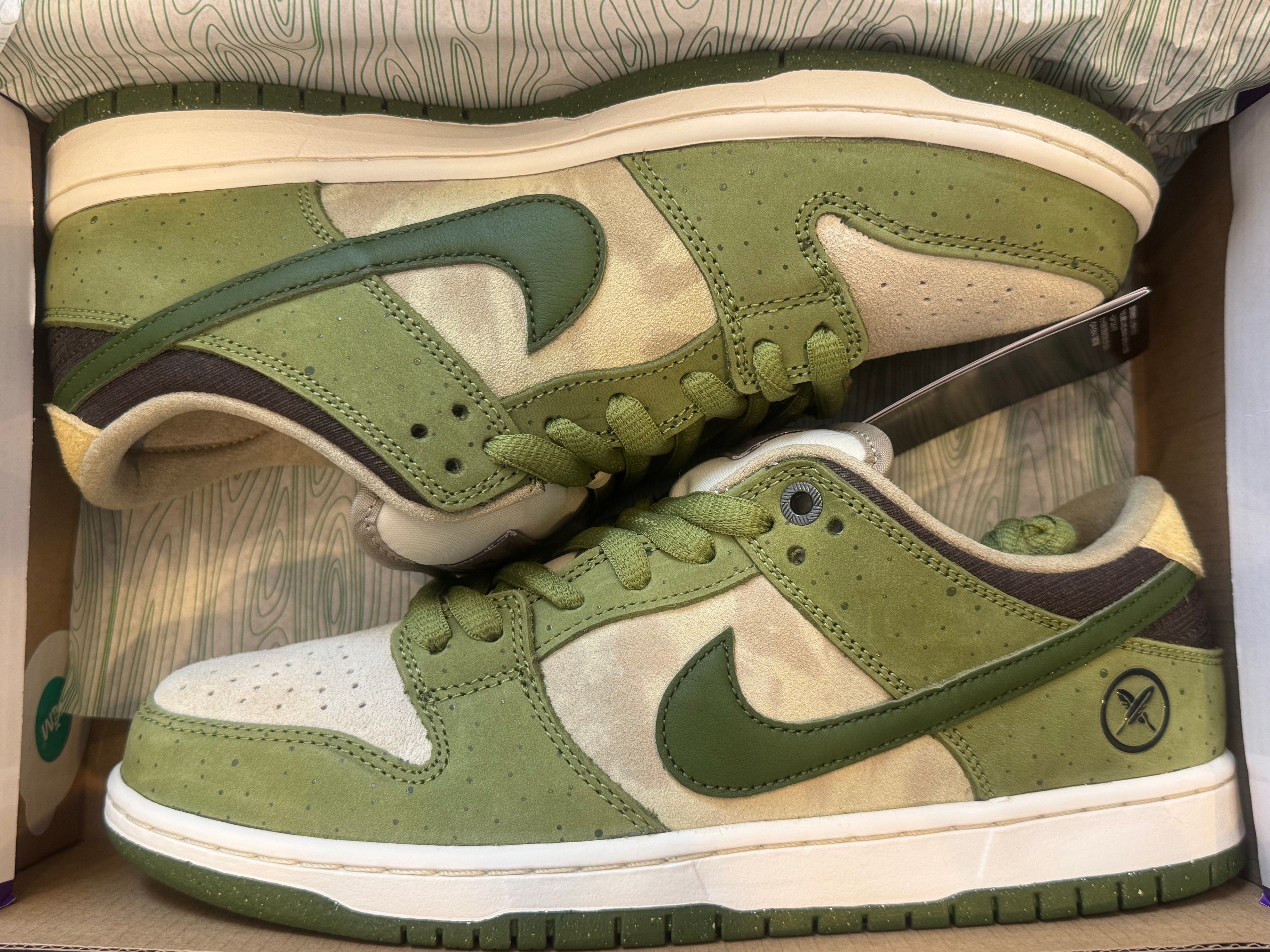 Yuto Horigome × Nike SB Dunk Low "Matcha"