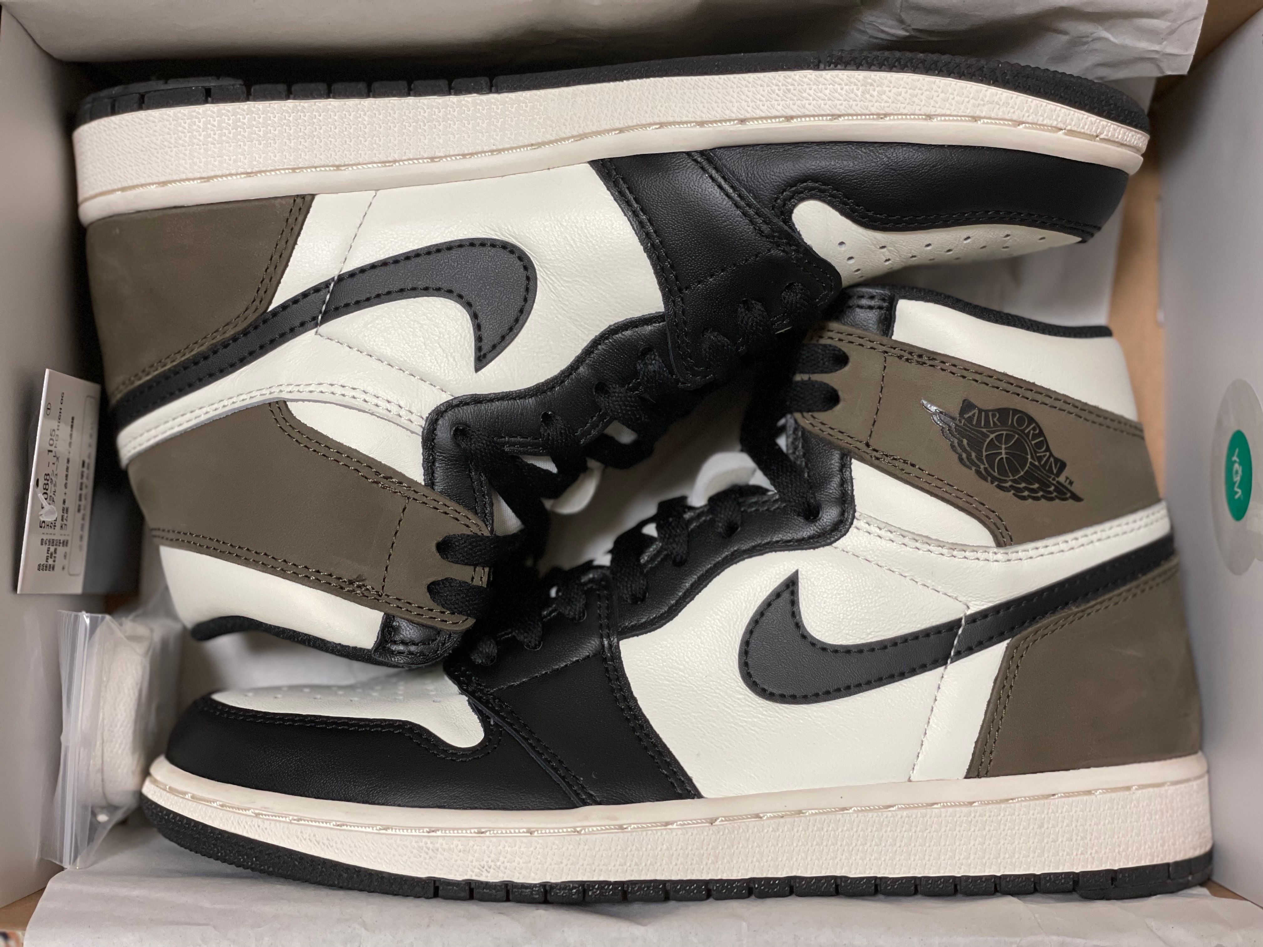 Nike Air Jordan 1 High OG "Sail/Dark Mocha/Black"