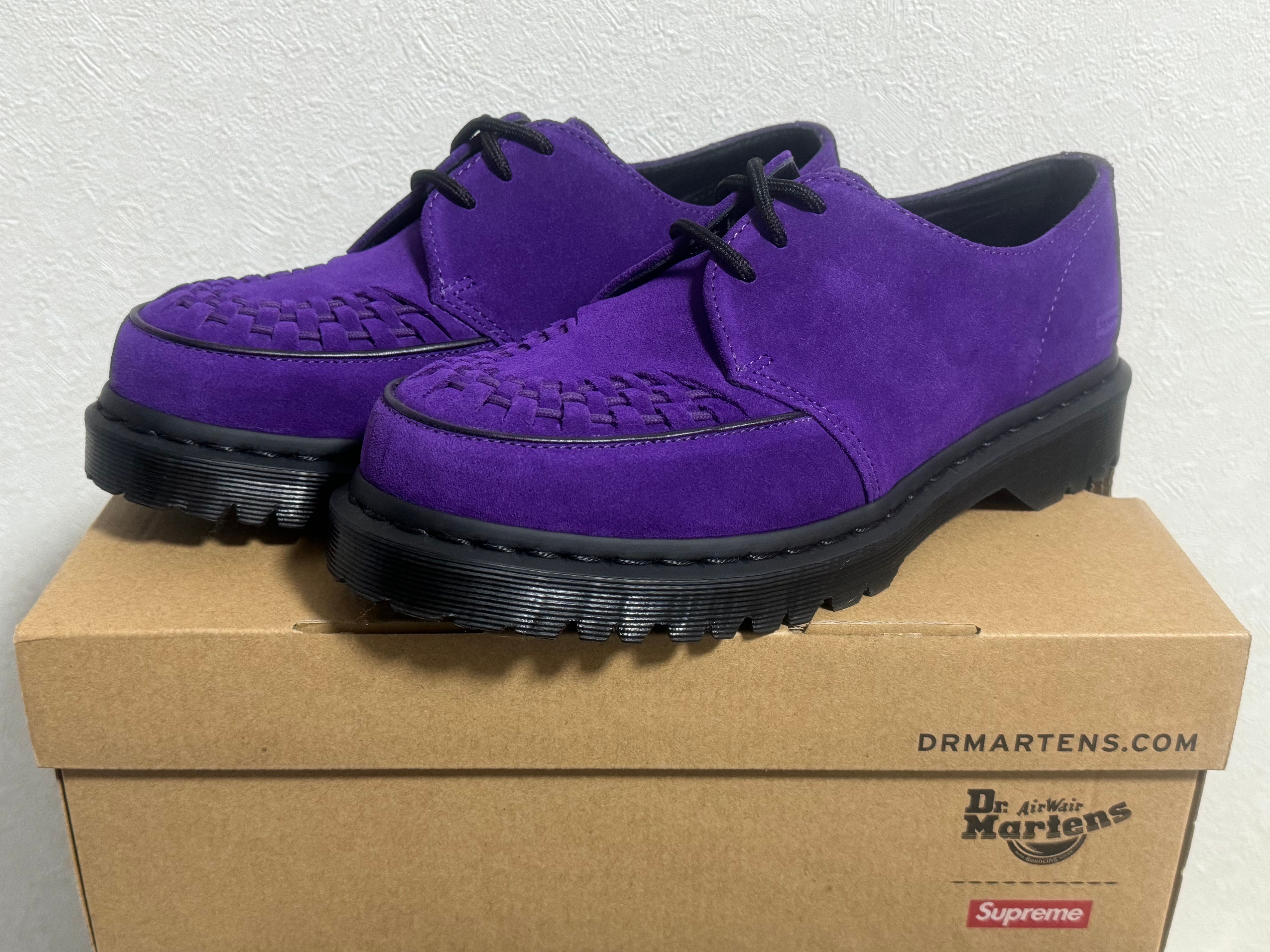 Supreme × Dr.Martens Ramsey Creeper "Purple"