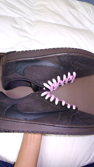 Travis Scott × Nike Air Jordan 1 Low OG SP "Velvet Brown and Dark Mocha"