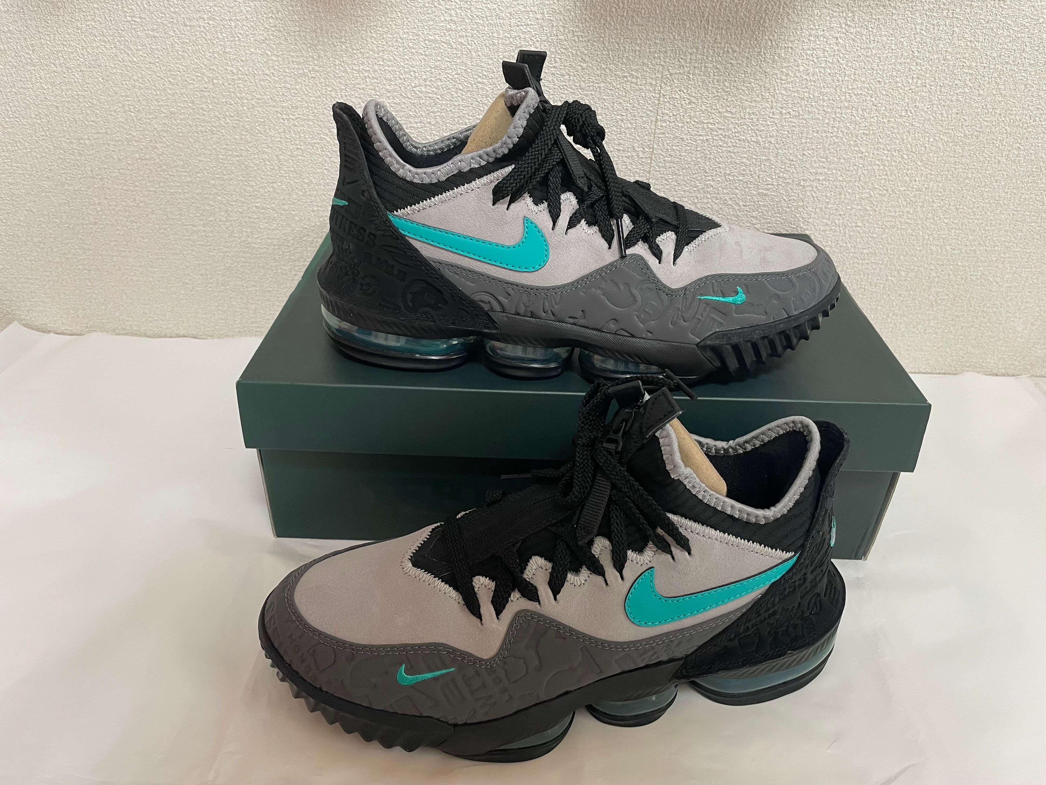 atmos × Nike LeBron 16 "Clear Jade"