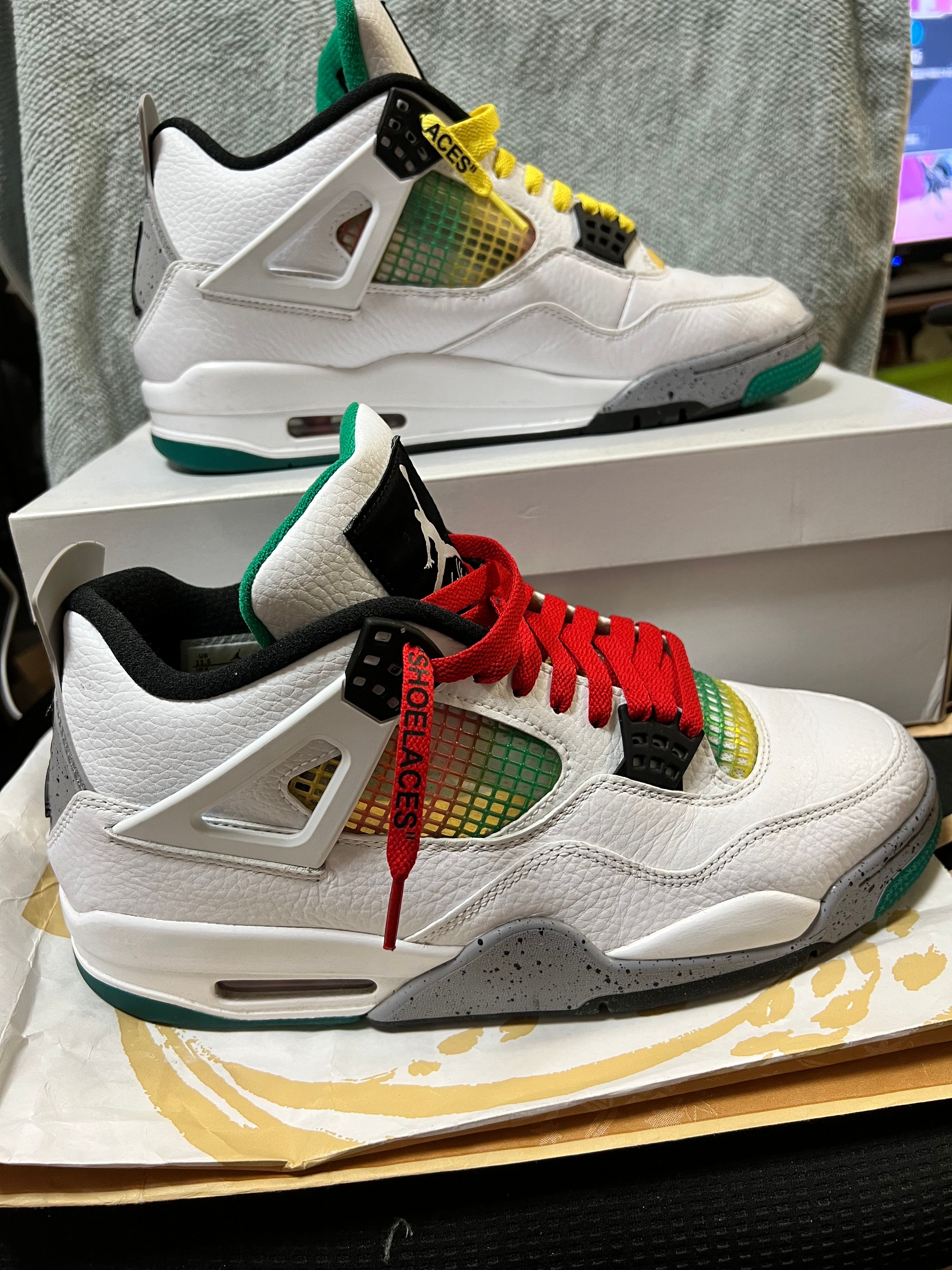 NIKE Women's AIR JORDAN 4 "LUCID GREEN"