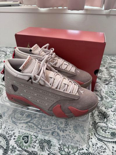 Clot × Nike Air Jordan 14 Low "Brown"