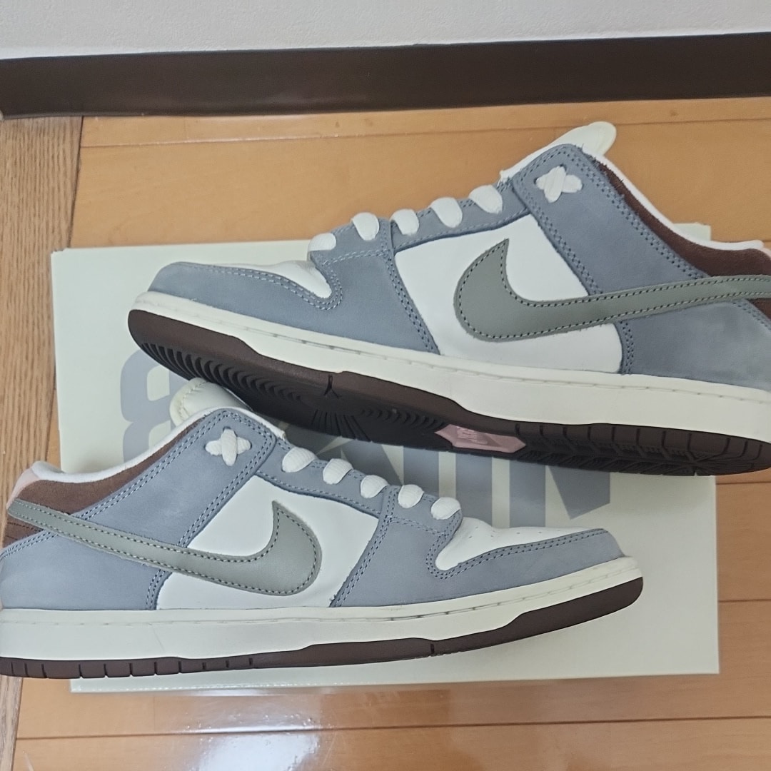堀米 雄斗(Yuto Horigome) × Nike SB Dunk Low Pro QS "Wolf Grey"
