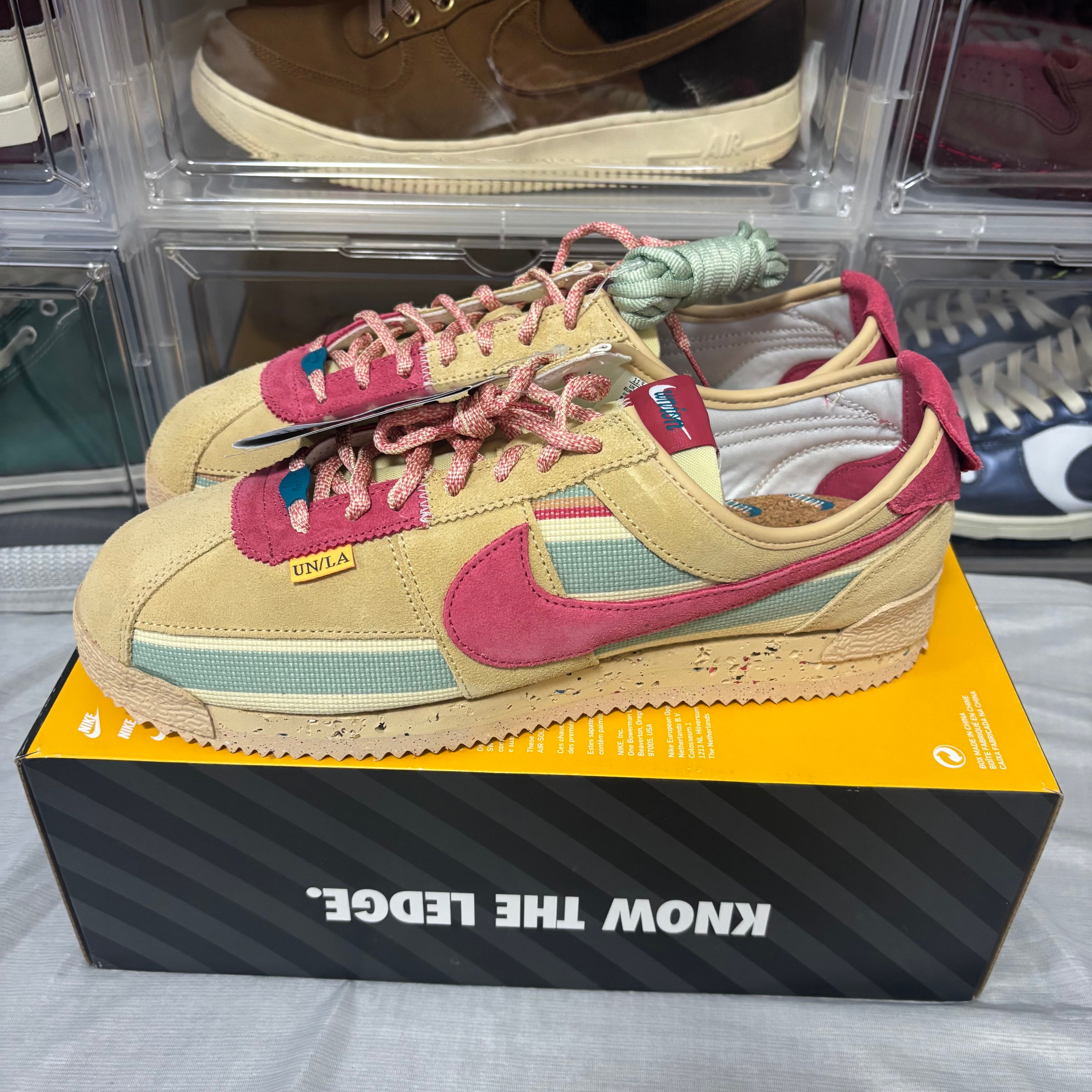 UNION × Nike Cortez "Red/Beige"