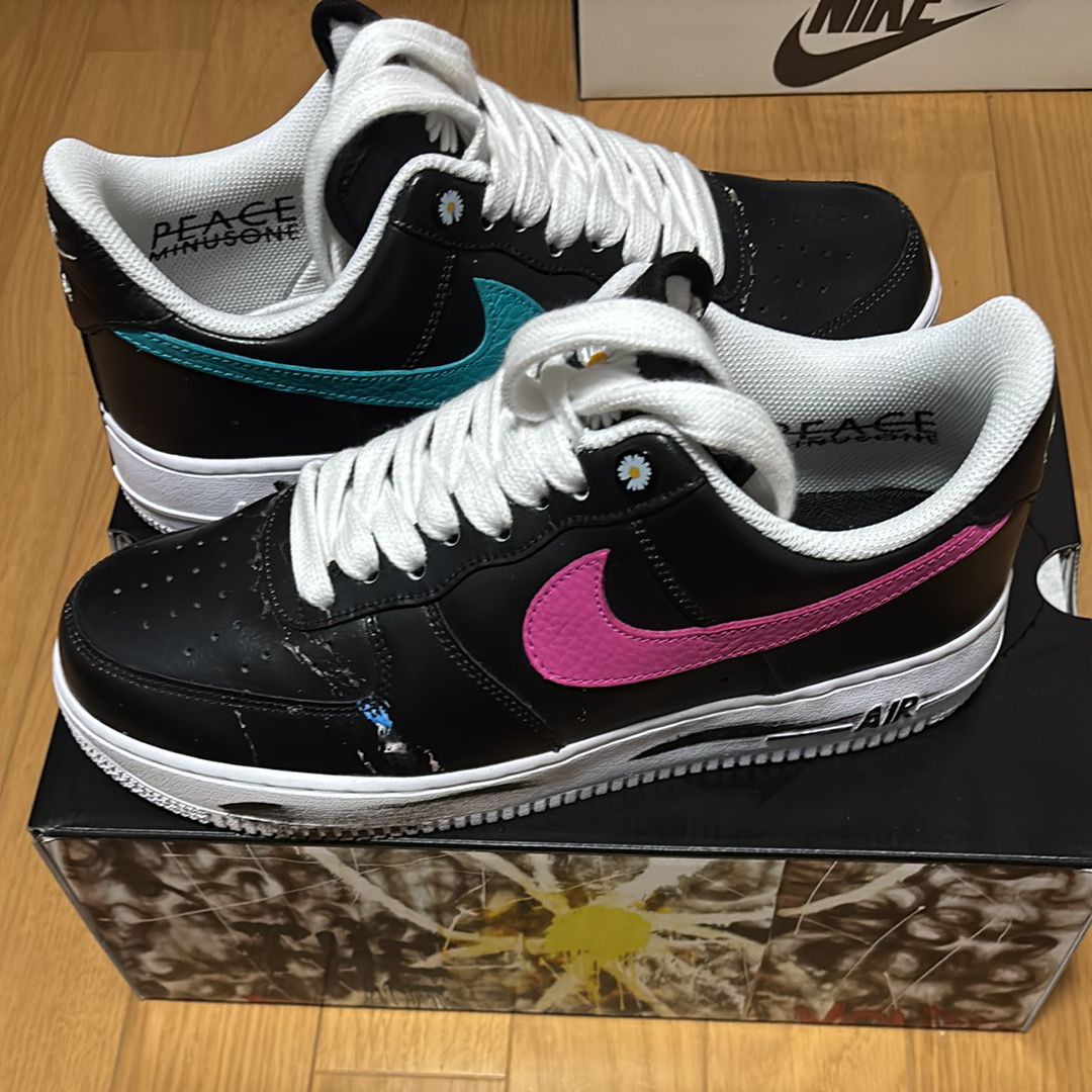 PEACEMINUSONE × Nike Air Force 1 Low '07 Para-Noise 3.0 "Black and Multi-Color" / G-DRAGON