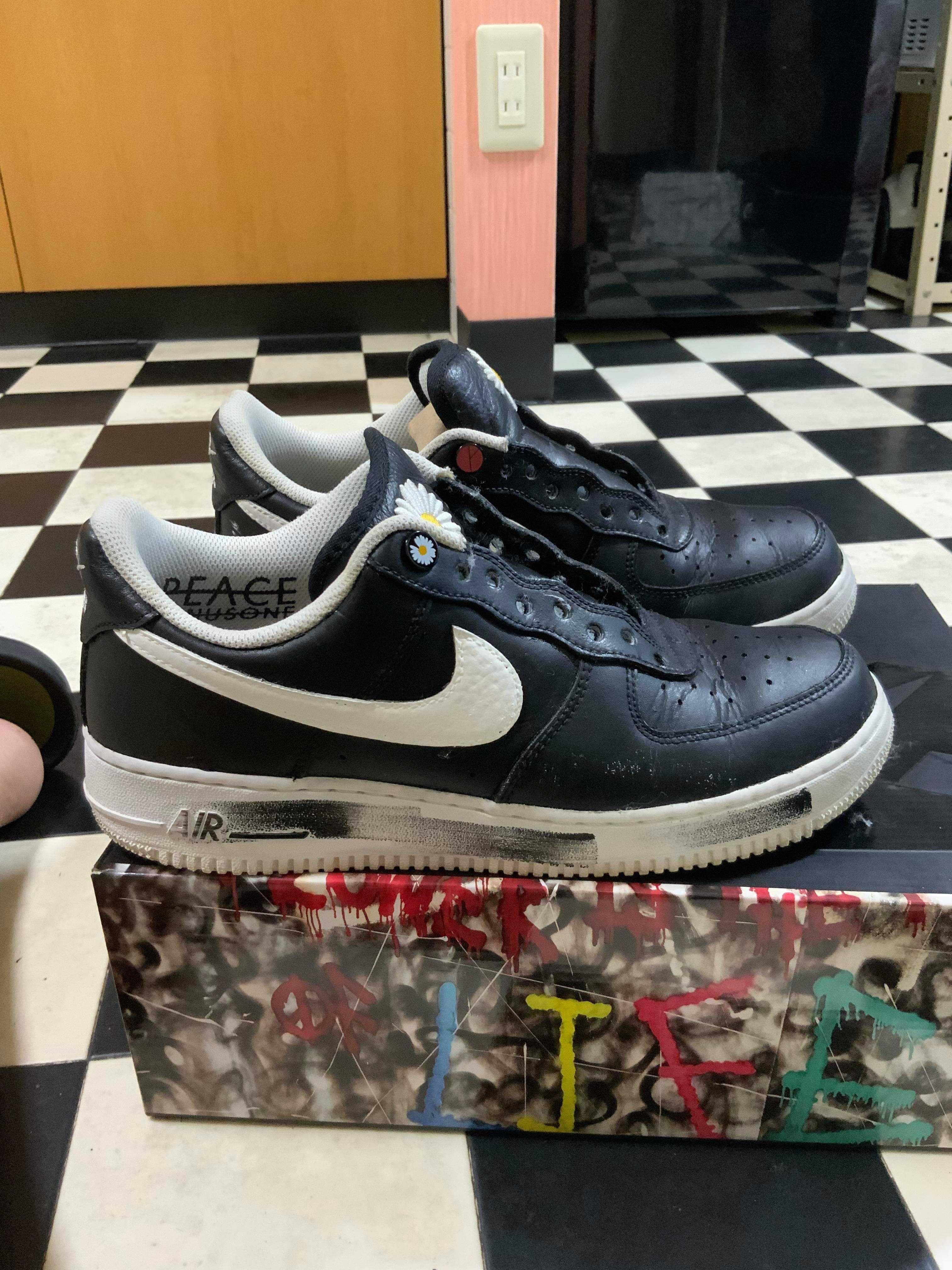 PEACEMINUSONE × Nike Air Force 1 Low Para Noise "Black" / G-DRAGON