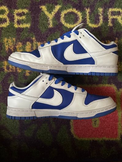 Nike Dunk Low Retro "Racer Blue and White"